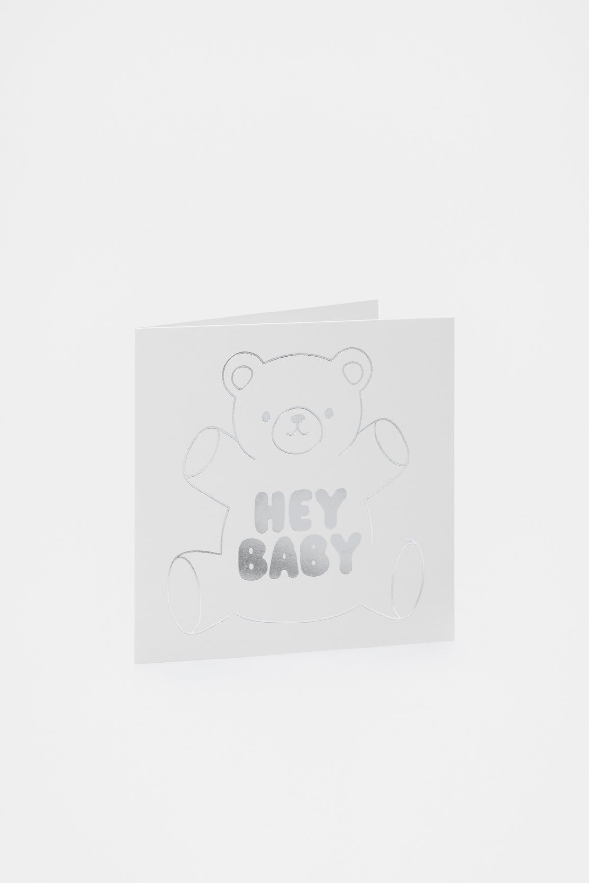 Hey Baby Teddy Card