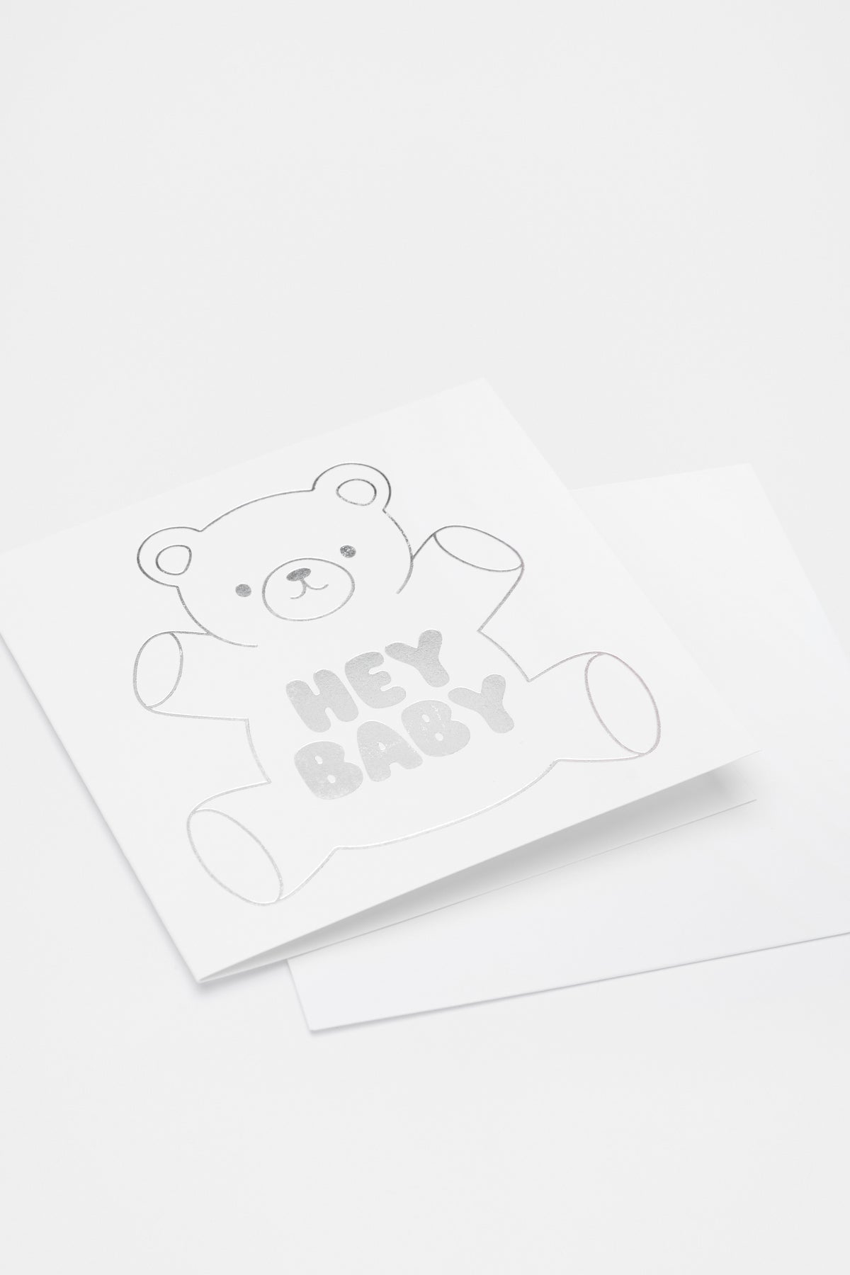 Hey Baby Teddy Card