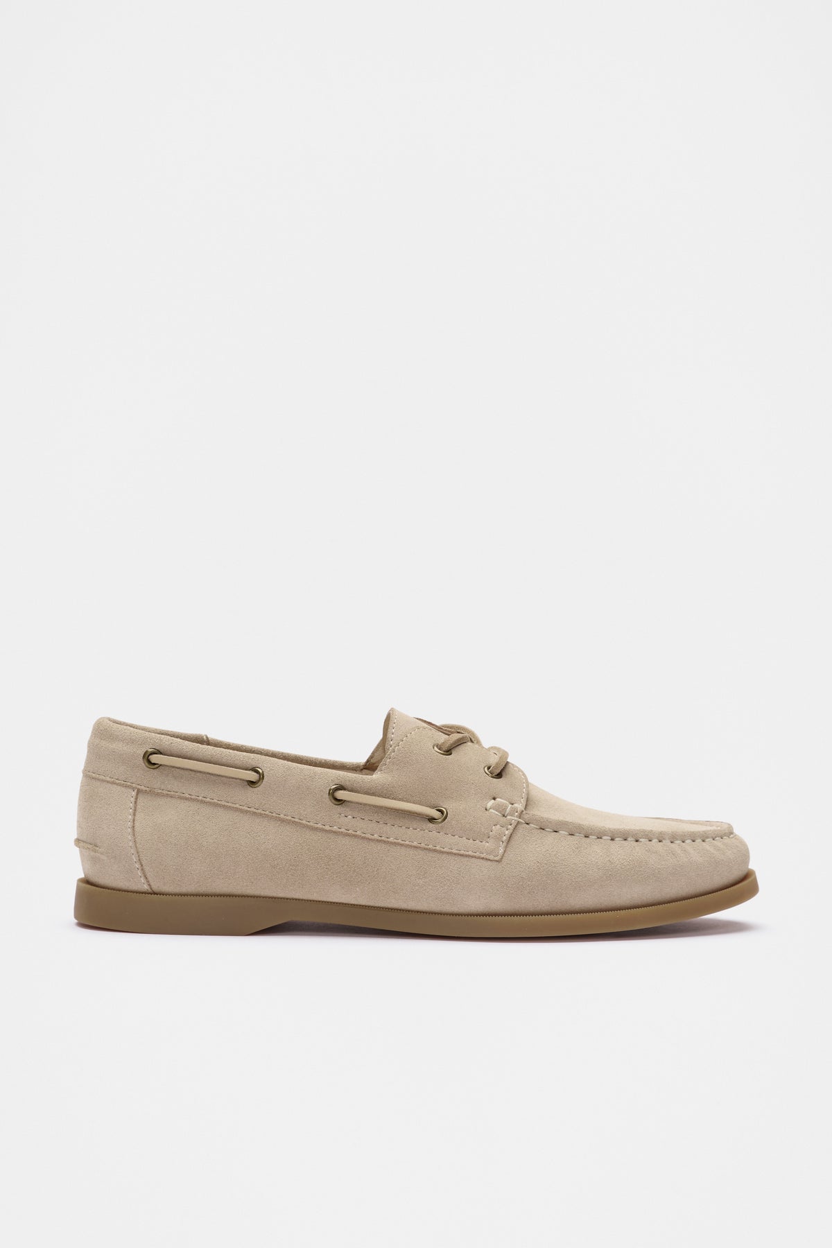 Suede Boat Shoe