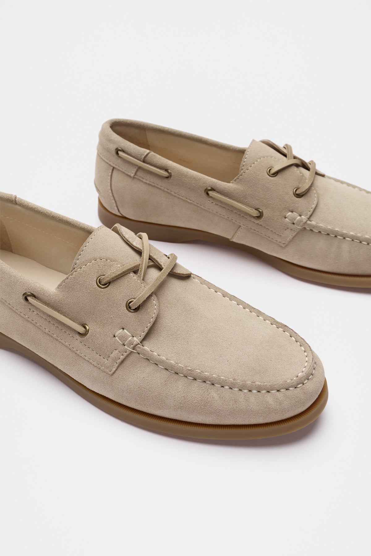 Suede Boat Shoe