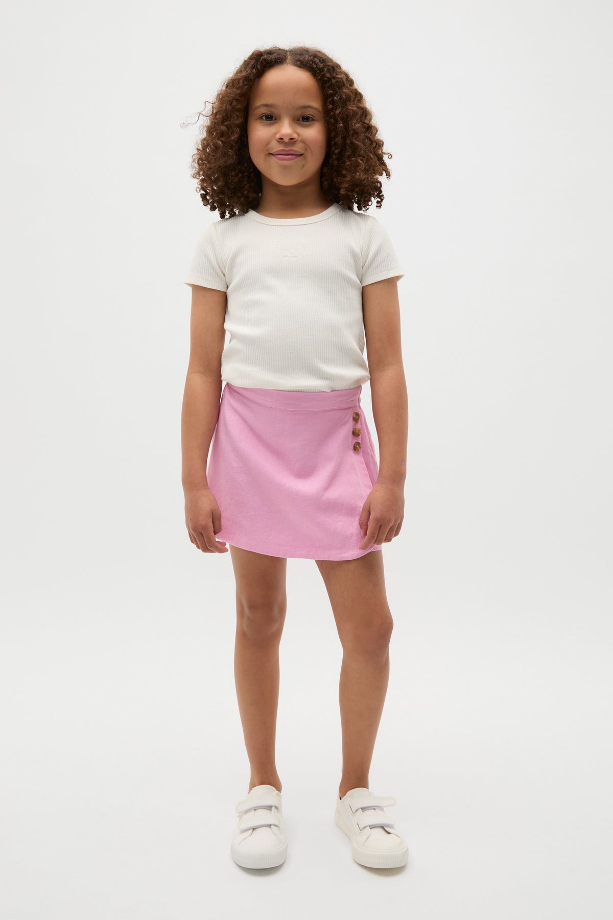 Button Skort