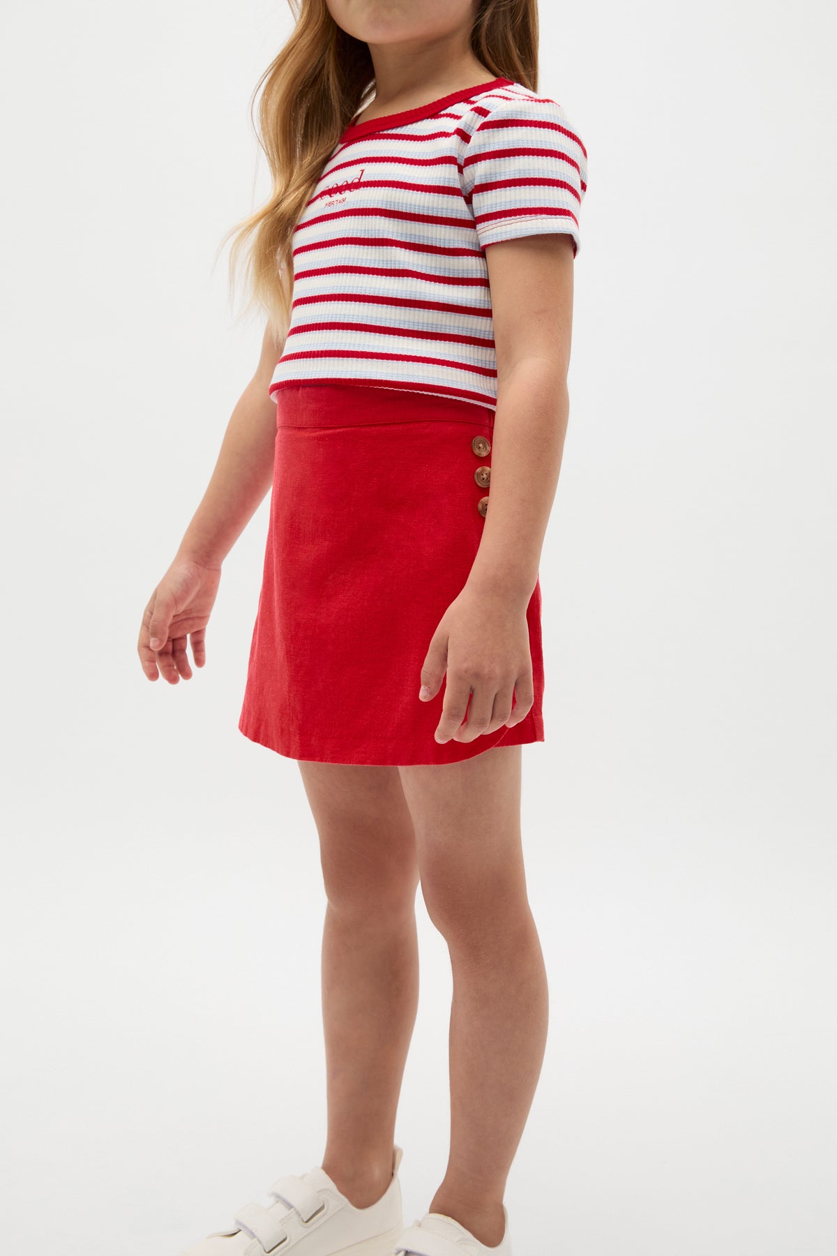 Button Skort