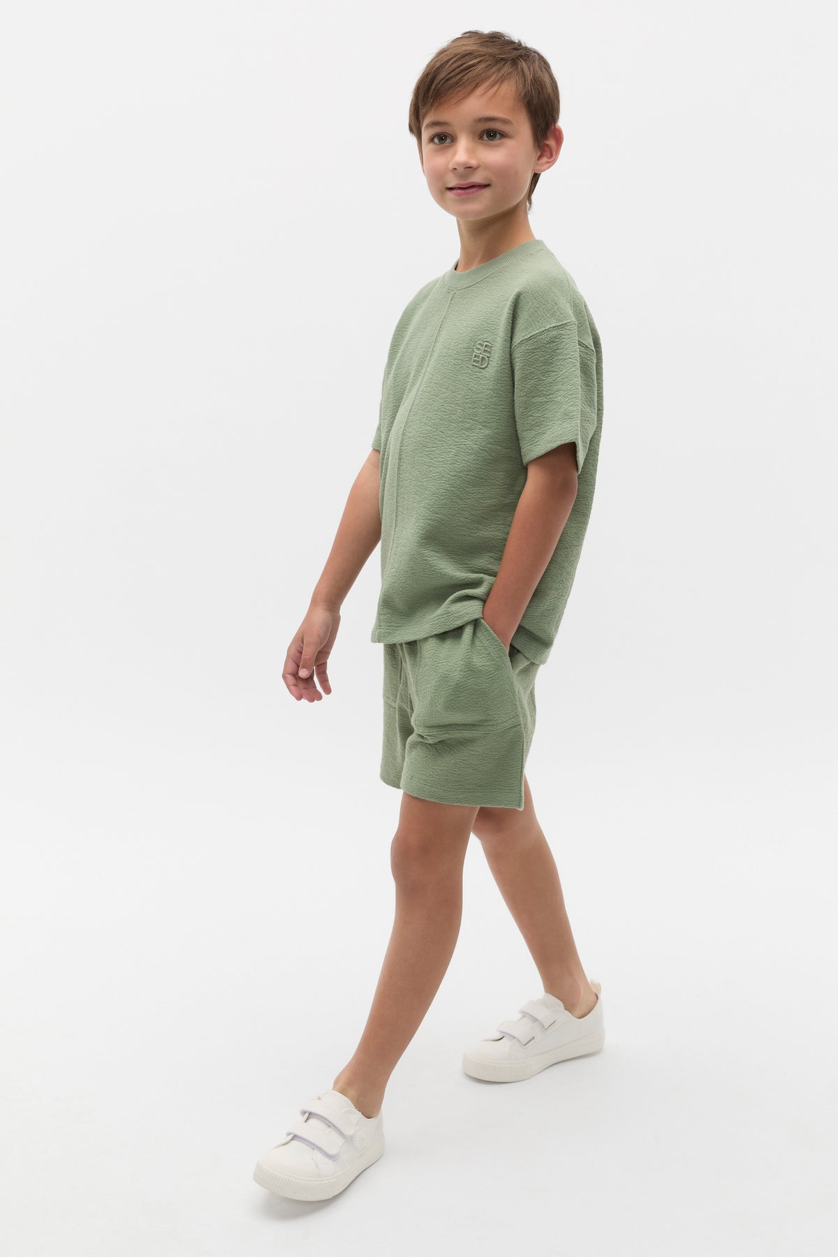Textured Track Short
