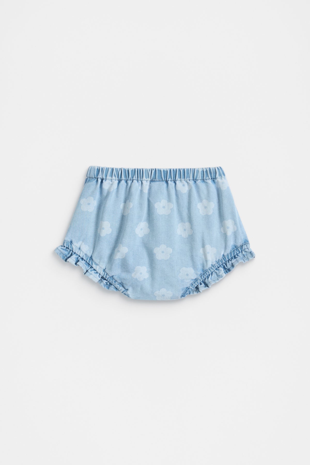 Floral Denim Bloomer