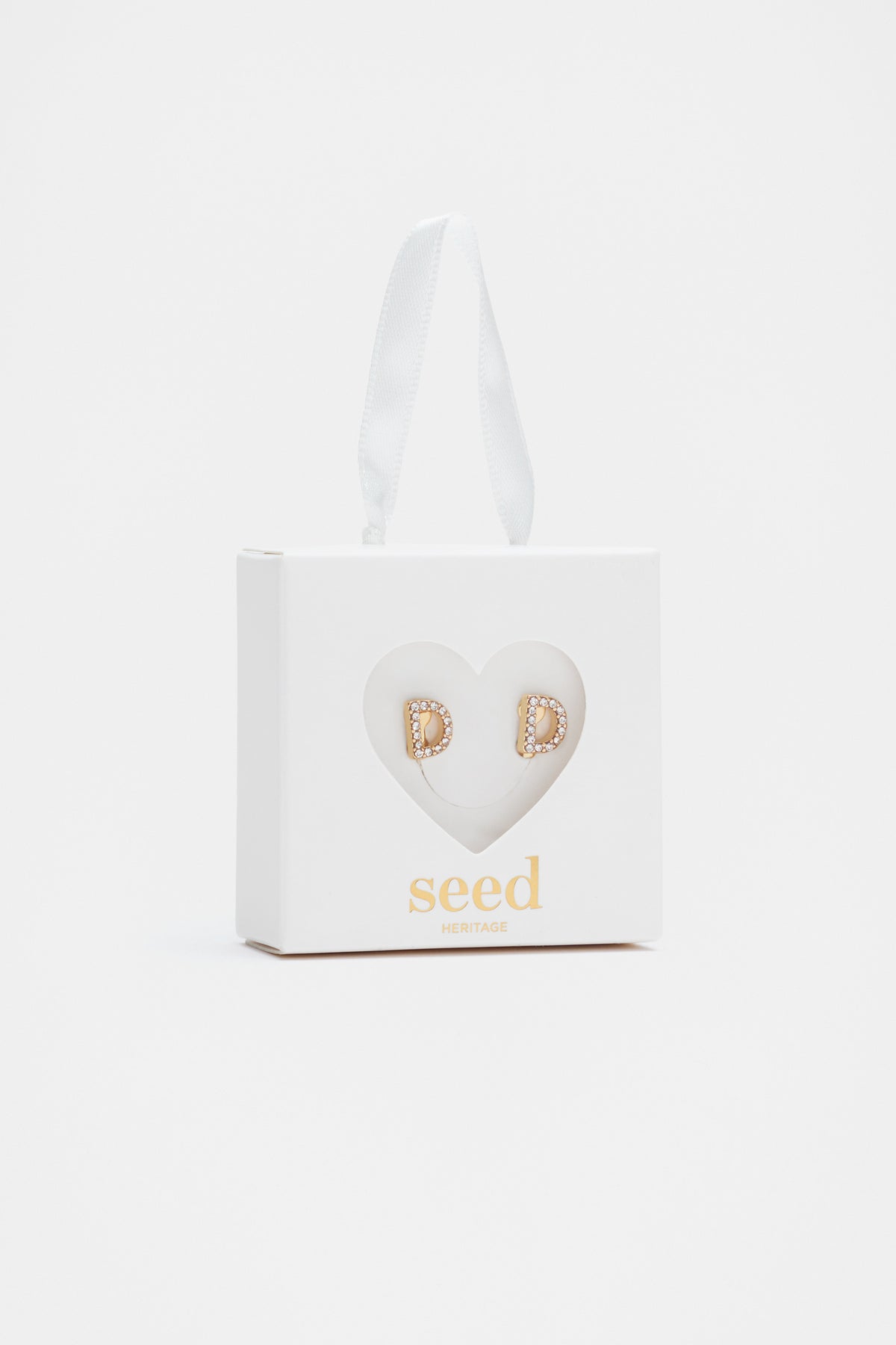 Initial Clip On Earings