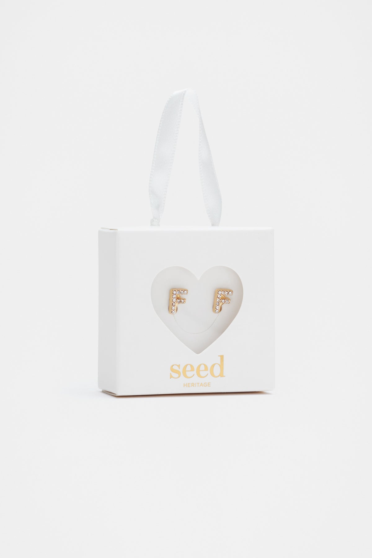 Initial Clip On Earings