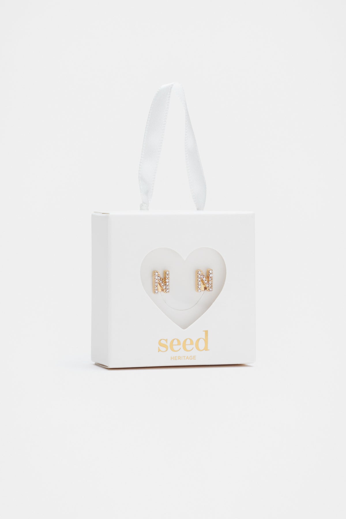 Initial Clip On Earings
