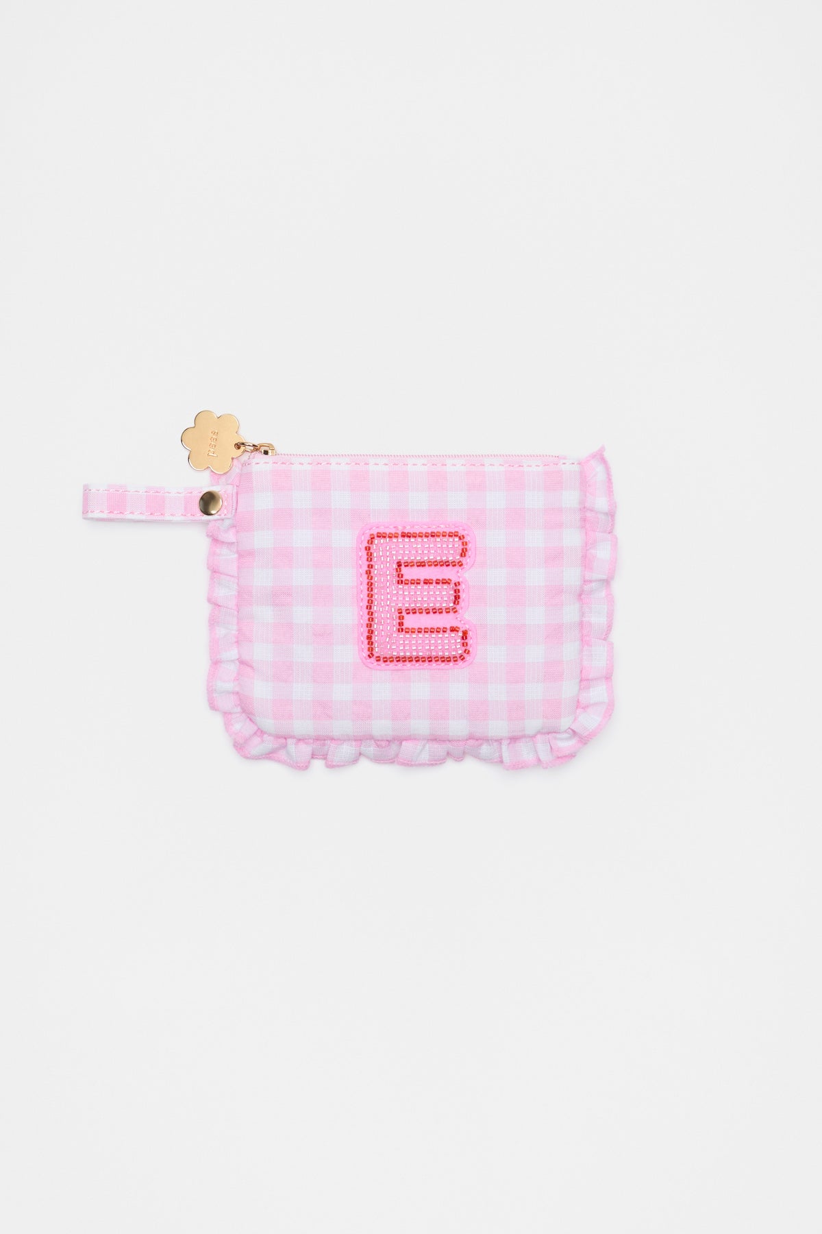 Beaded Initial Purse