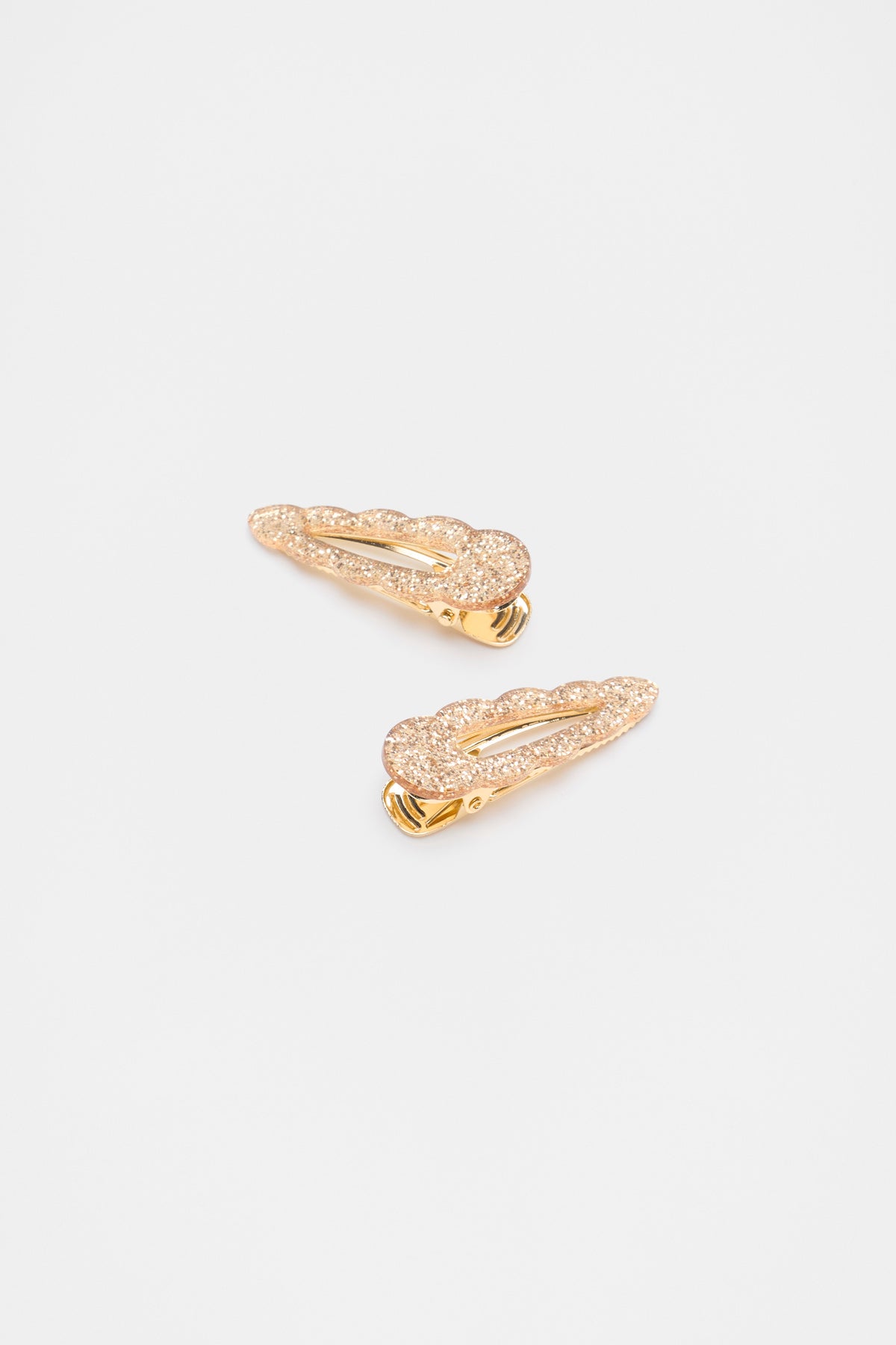 Scallop Glitter Snap