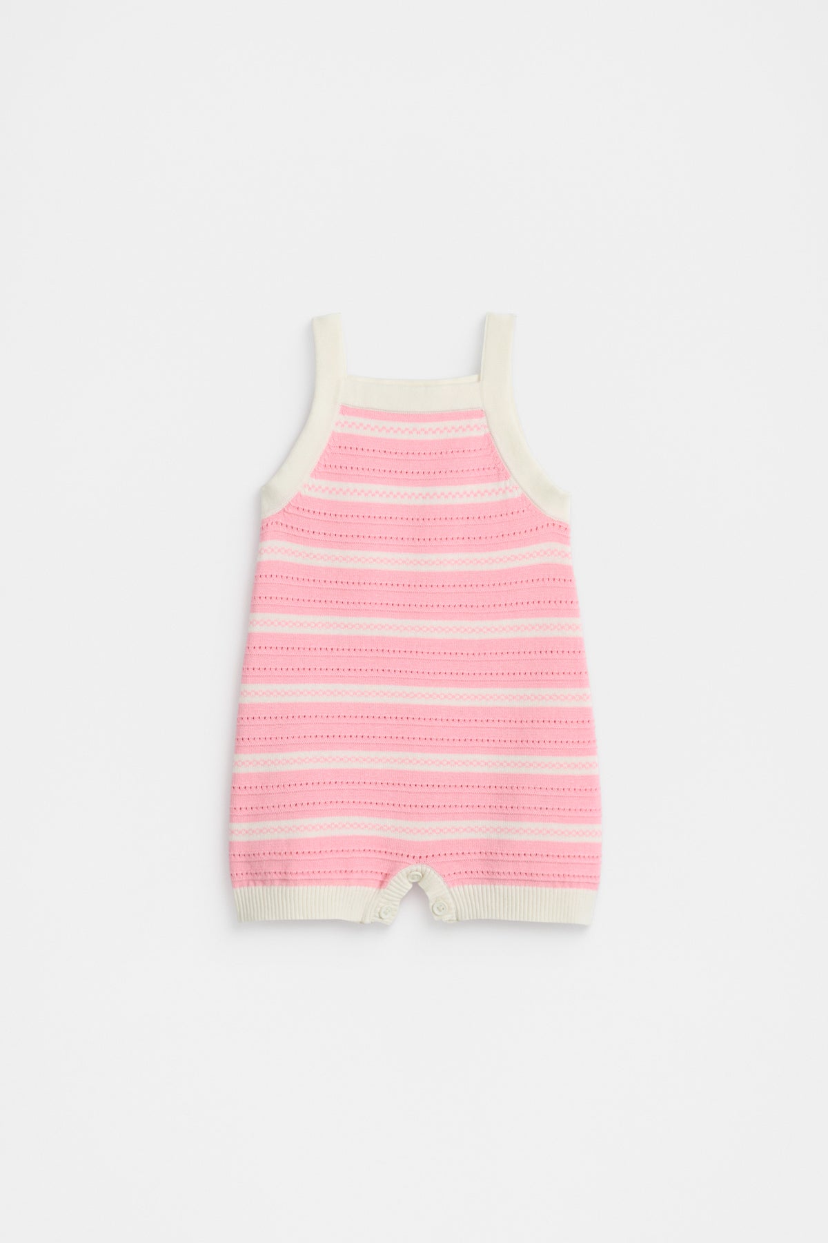 Stripe Knit Romper