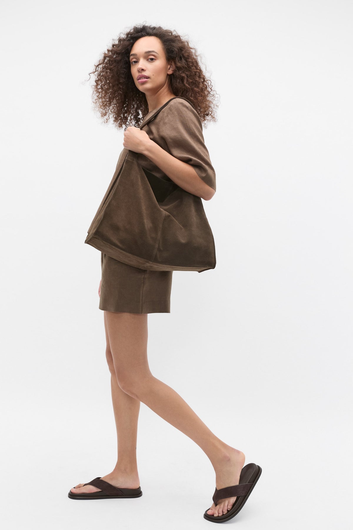Linen Pleat Short