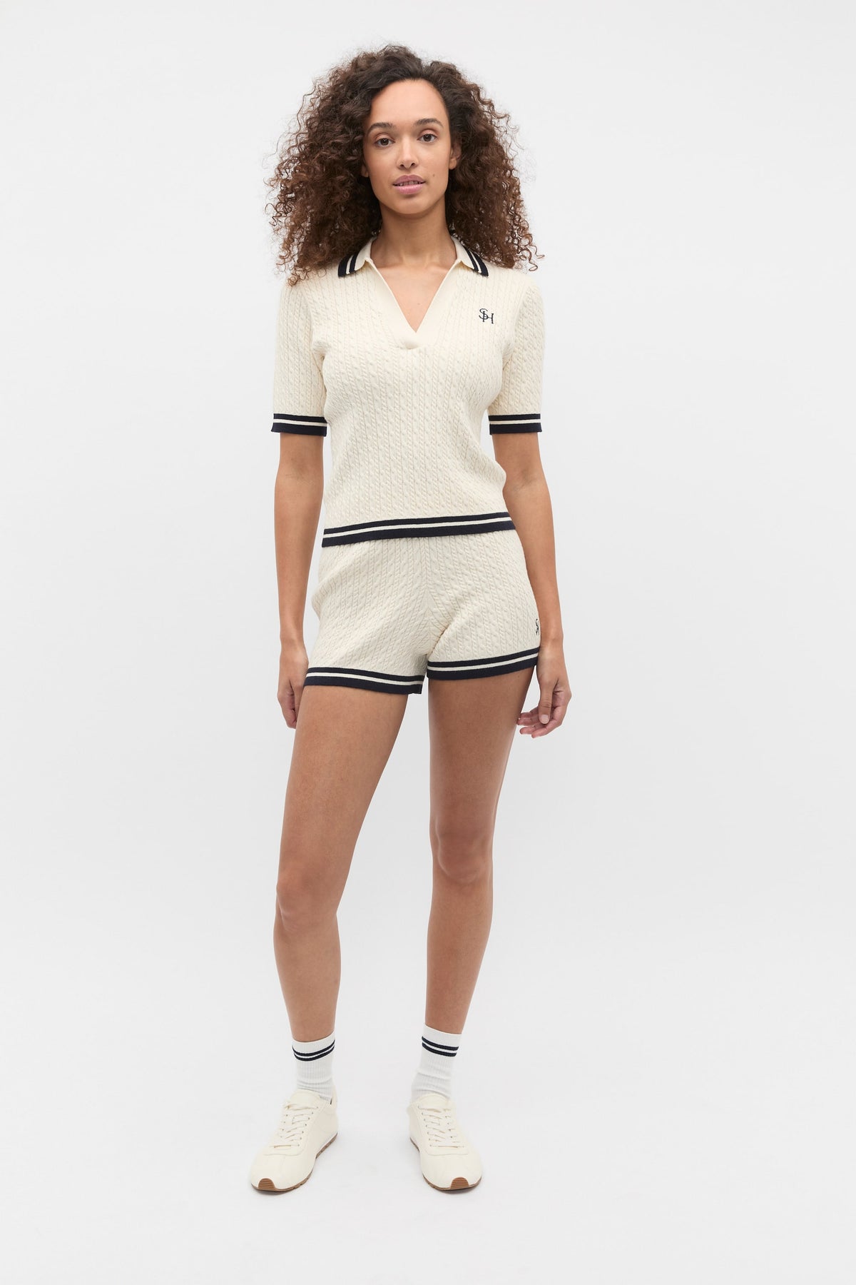 Cable Knit Short