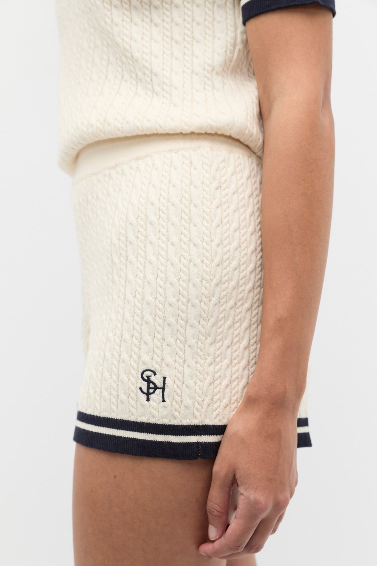 Cable Knit Short
