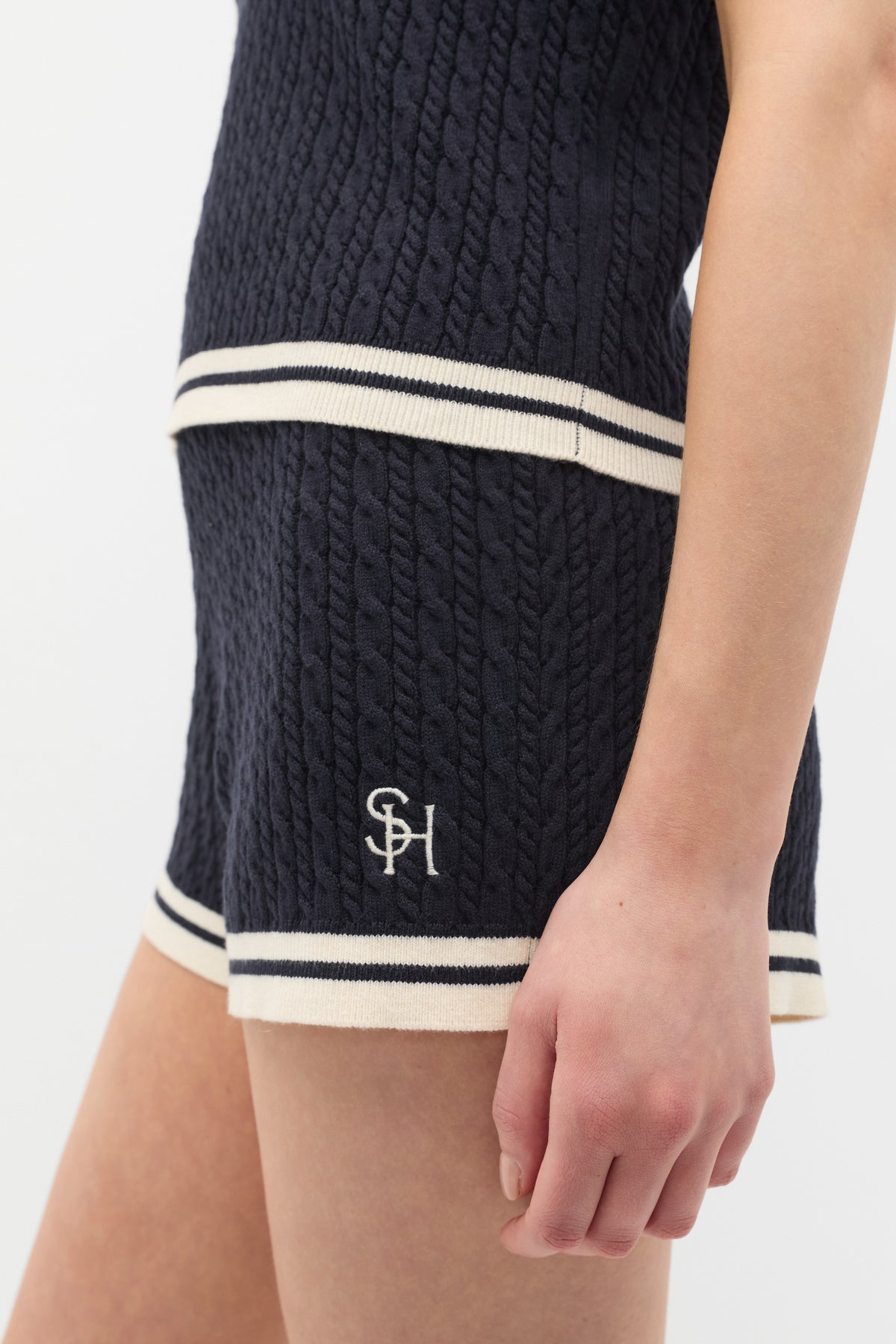 Cable Knit Short