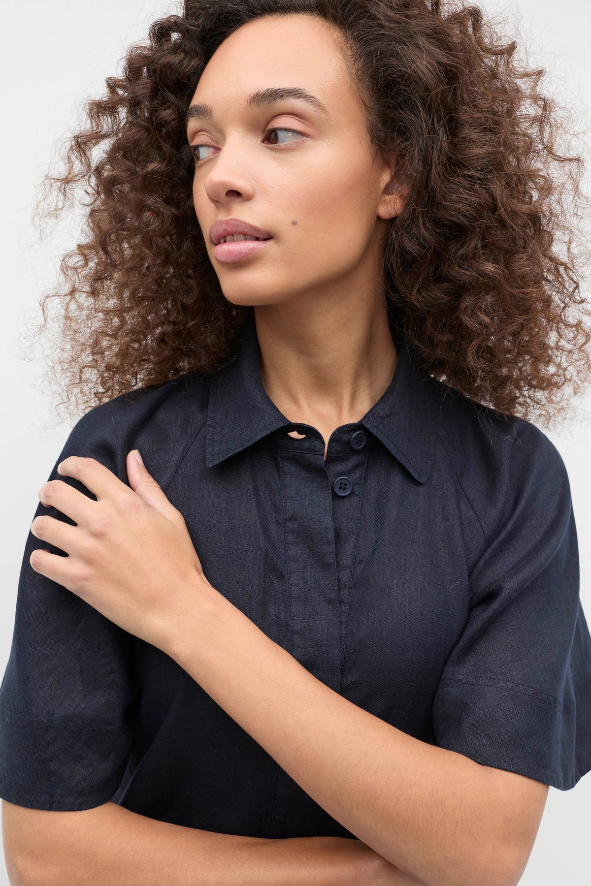 Linen Shirt Dress