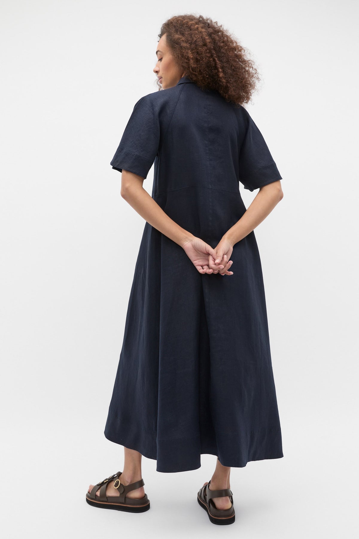 Linen Shirt Dress