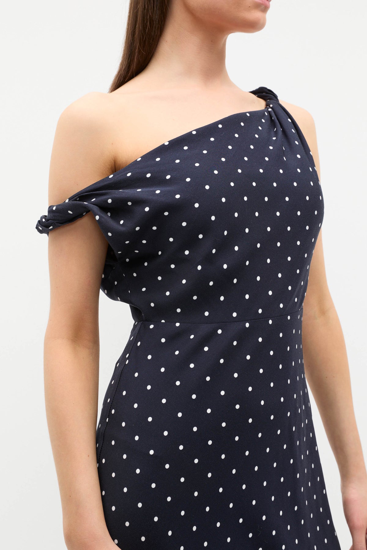 Spot Midi Dress