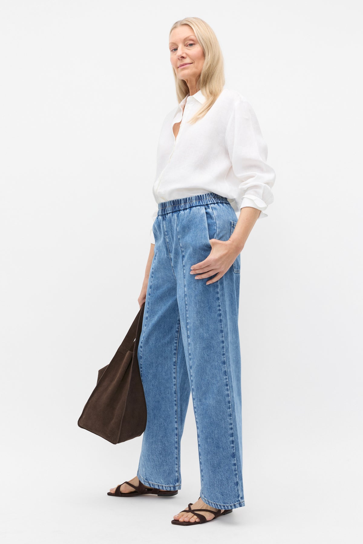 Denim Pull On Jean