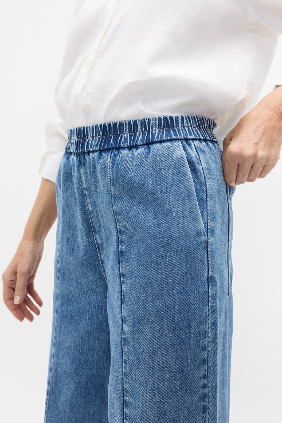 Denim Pull On Jean