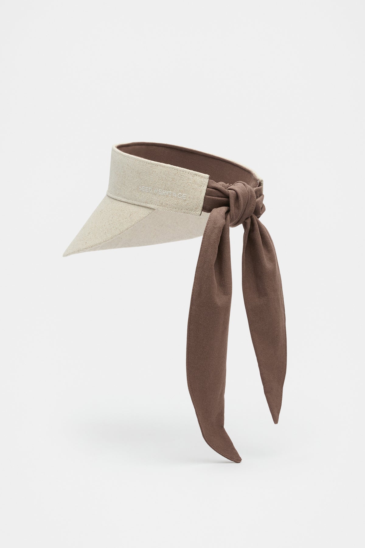Textured Bow Detail Visor