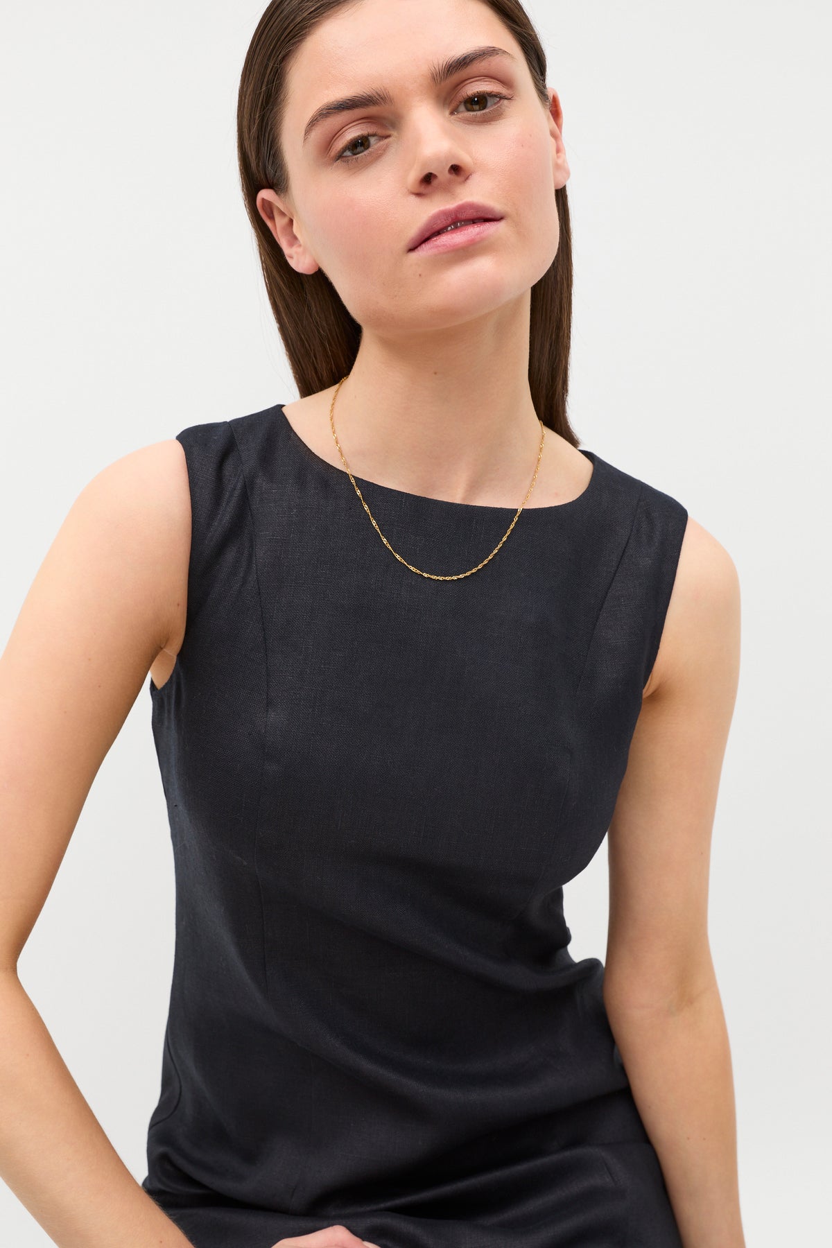 Waterproof Twist Chain Necklace