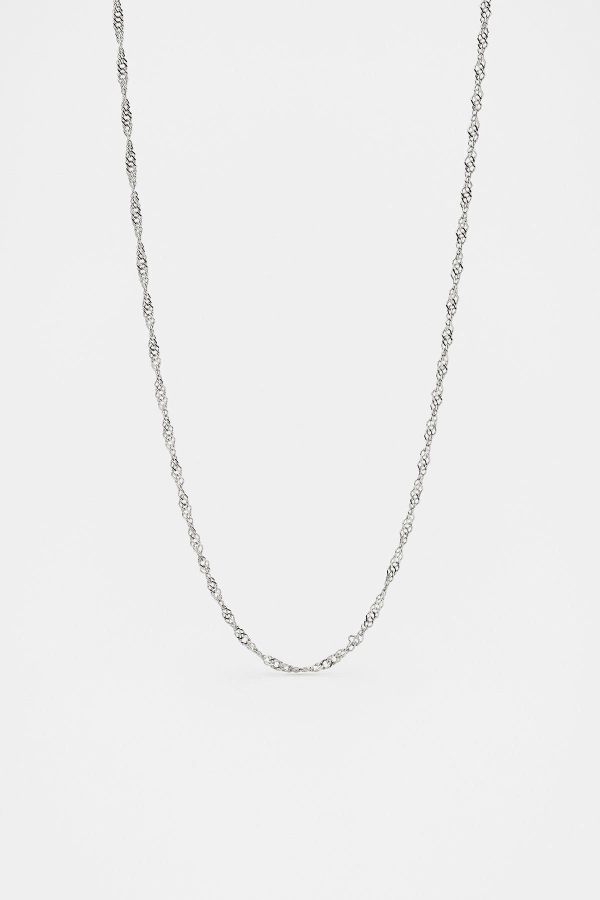 Waterproof Twist Chain Necklace