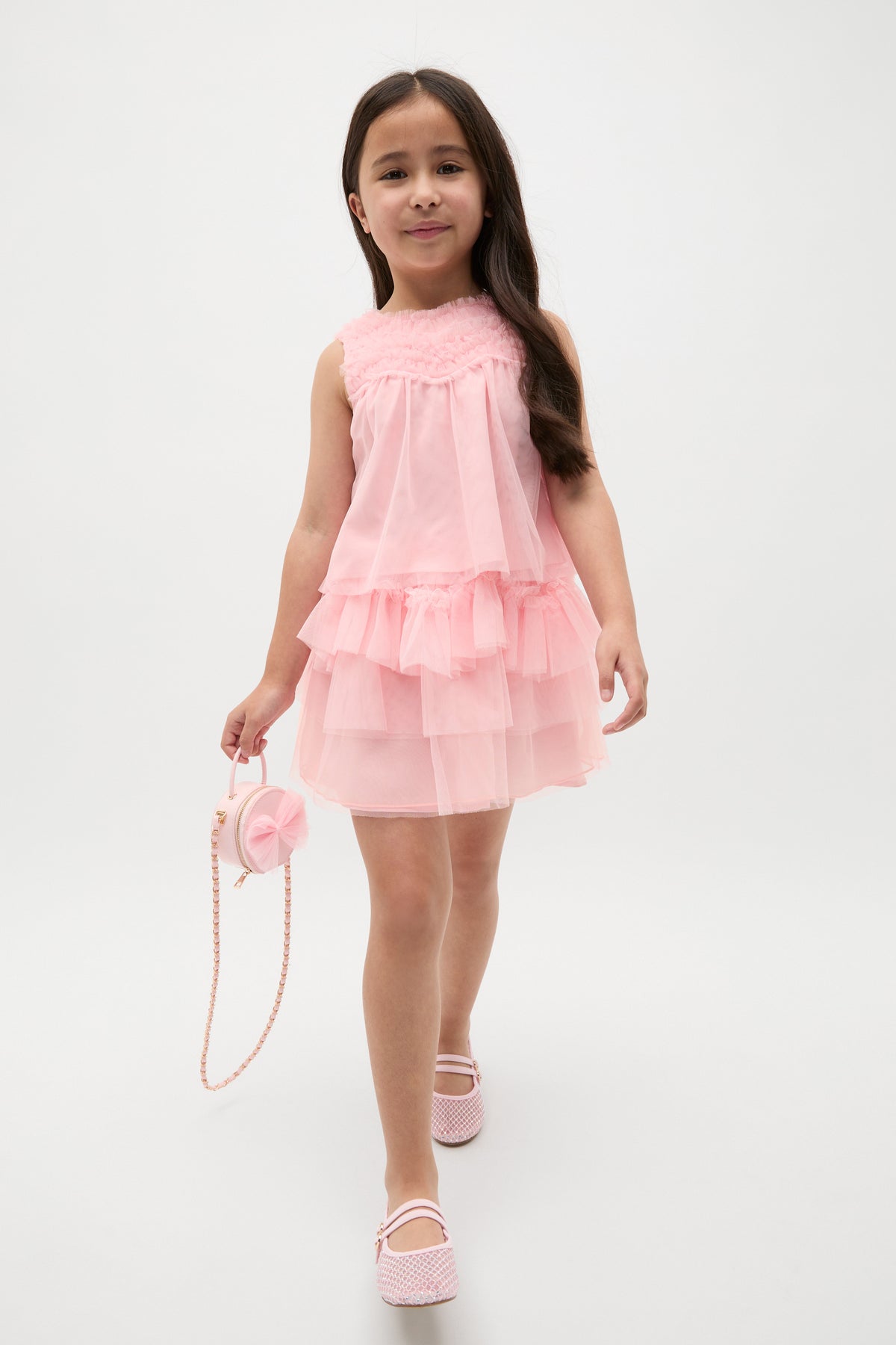 Tulle Ruffle Skirt