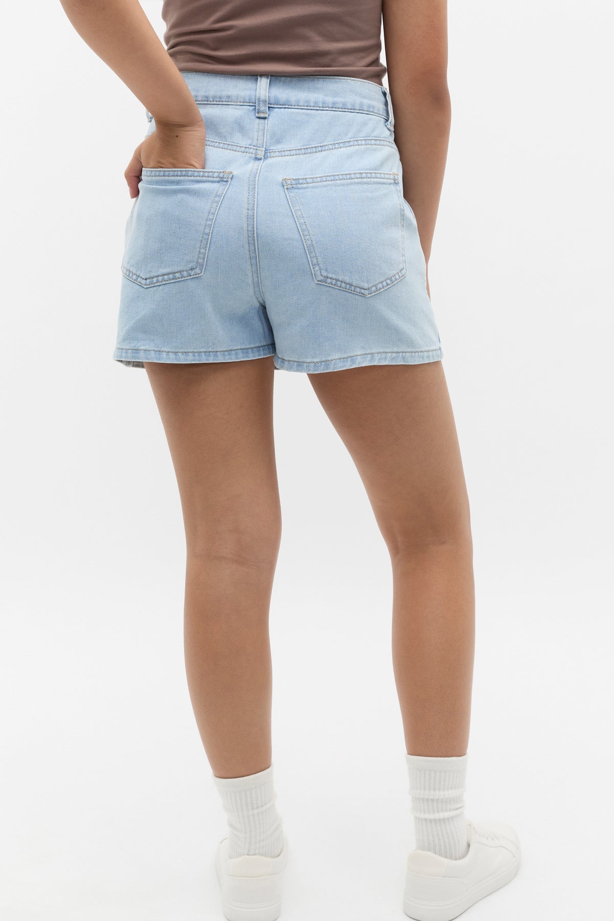 Pocket Denim Skort