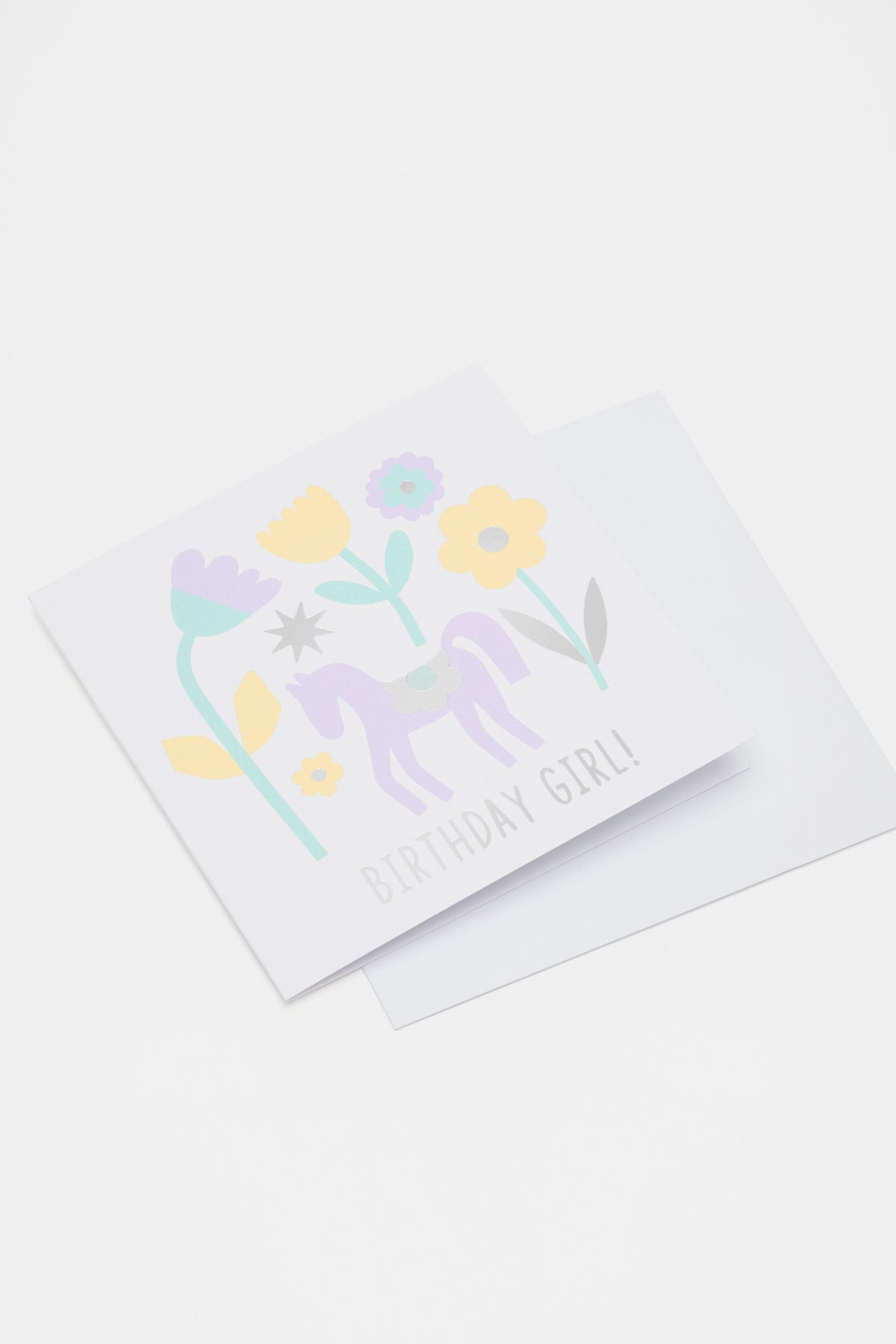 Birthday Girl Pony Card