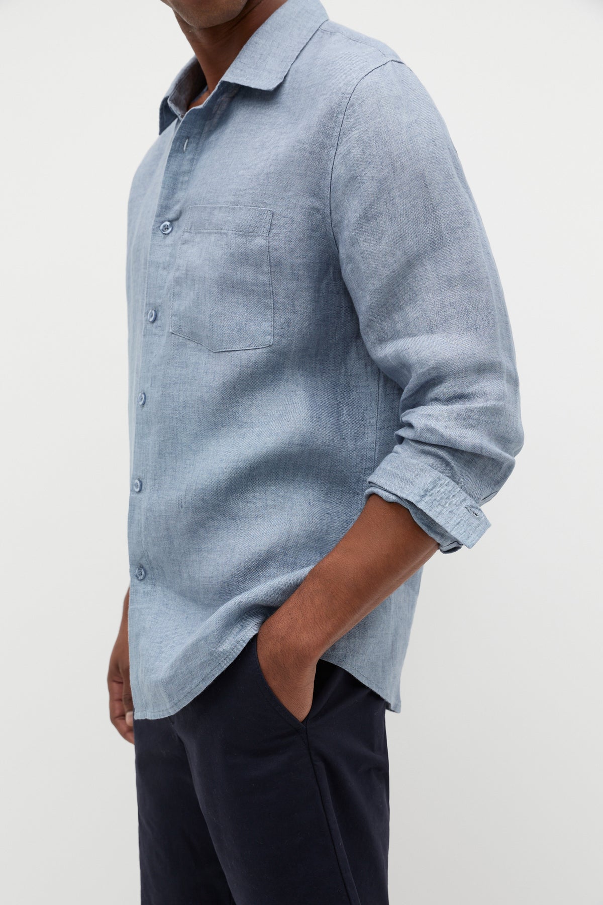 Chambray Linen Shirt