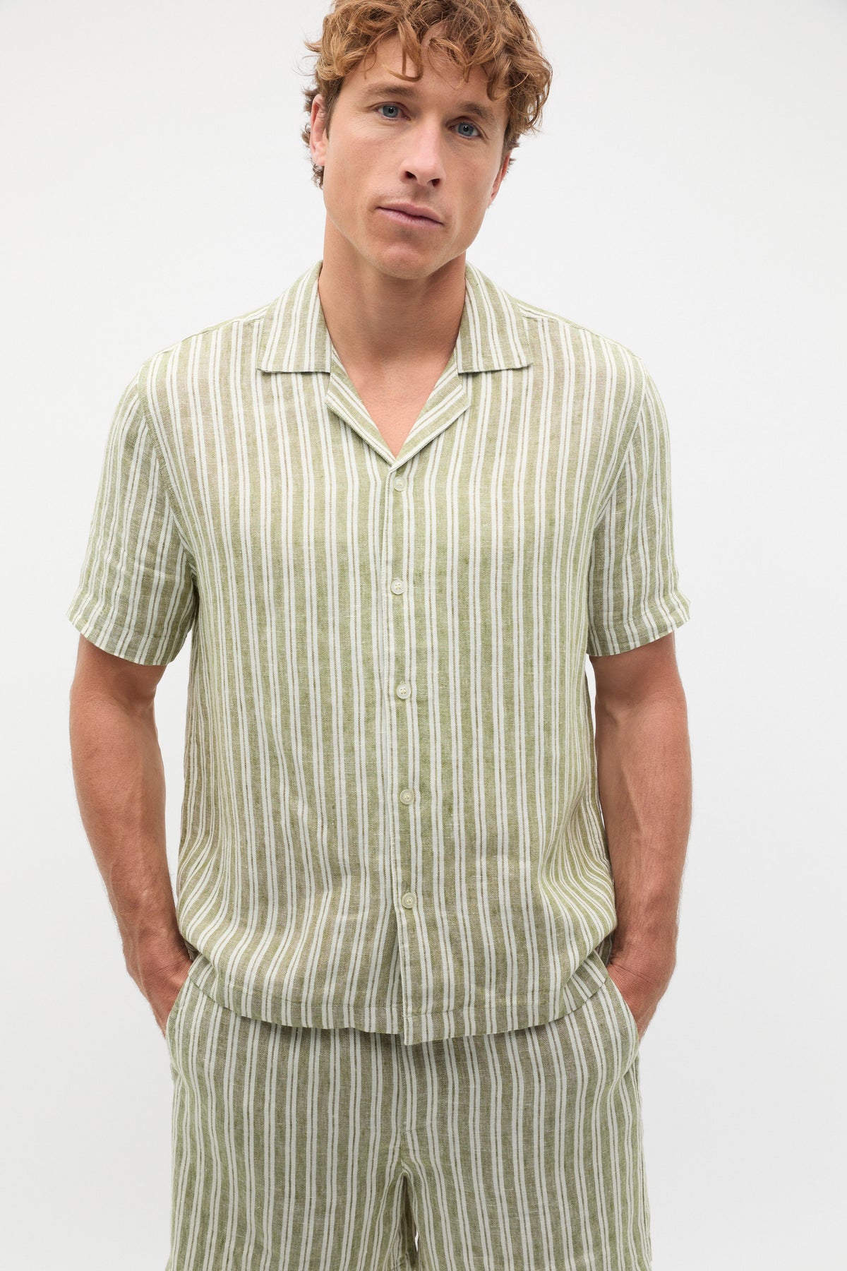 Stripe Linen Shirt