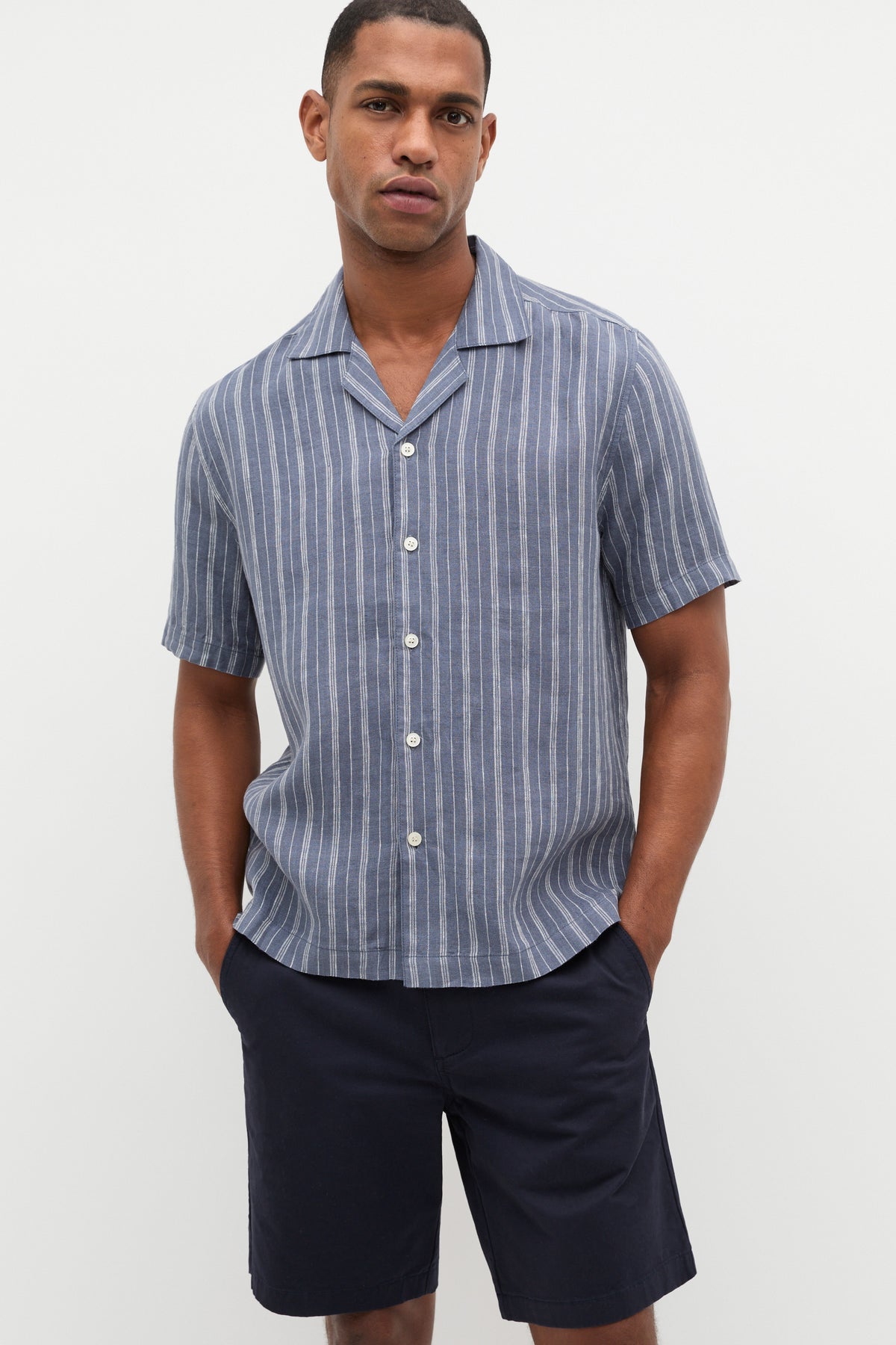 Stripe Linen Shirt