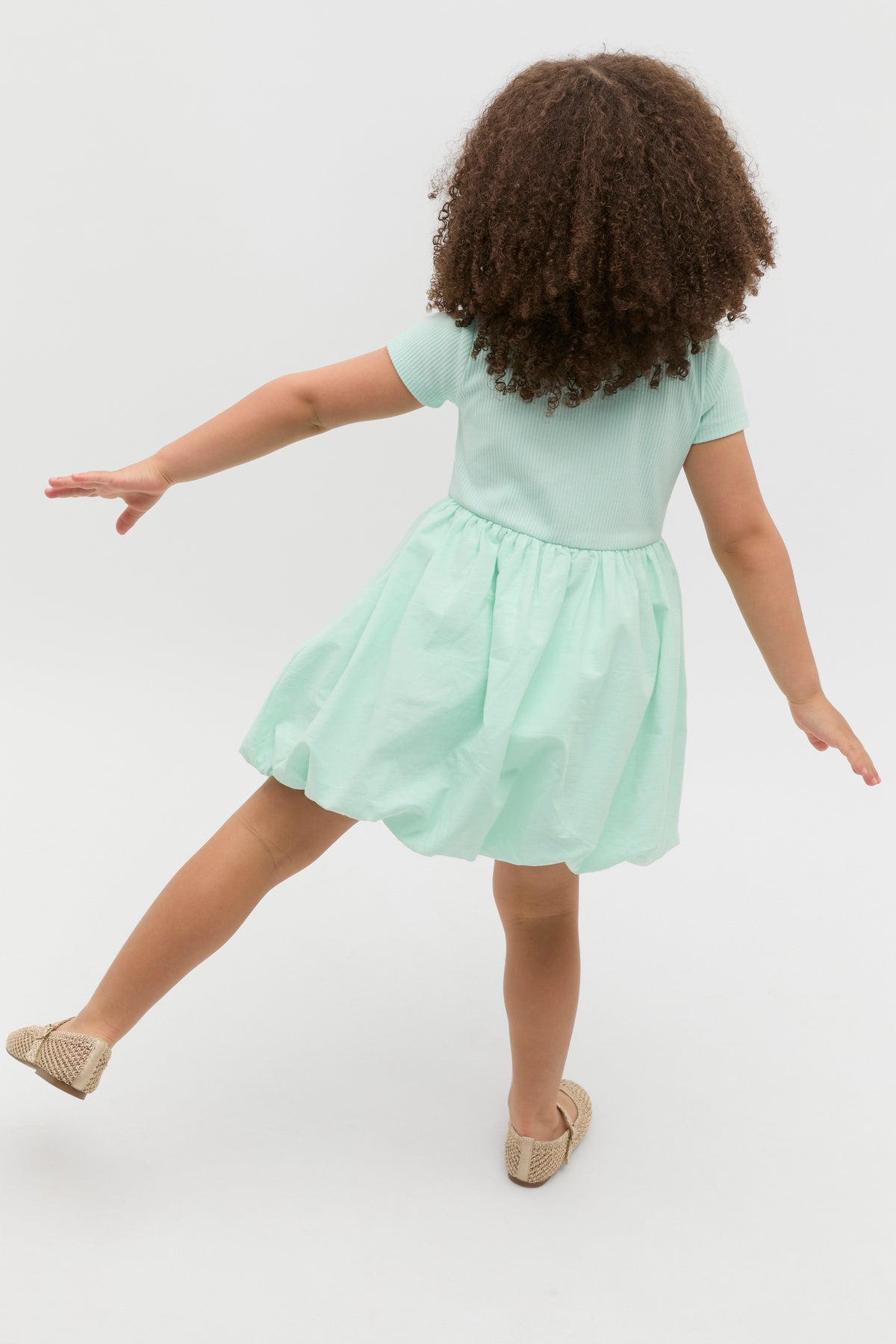 Spliced Logo Dress