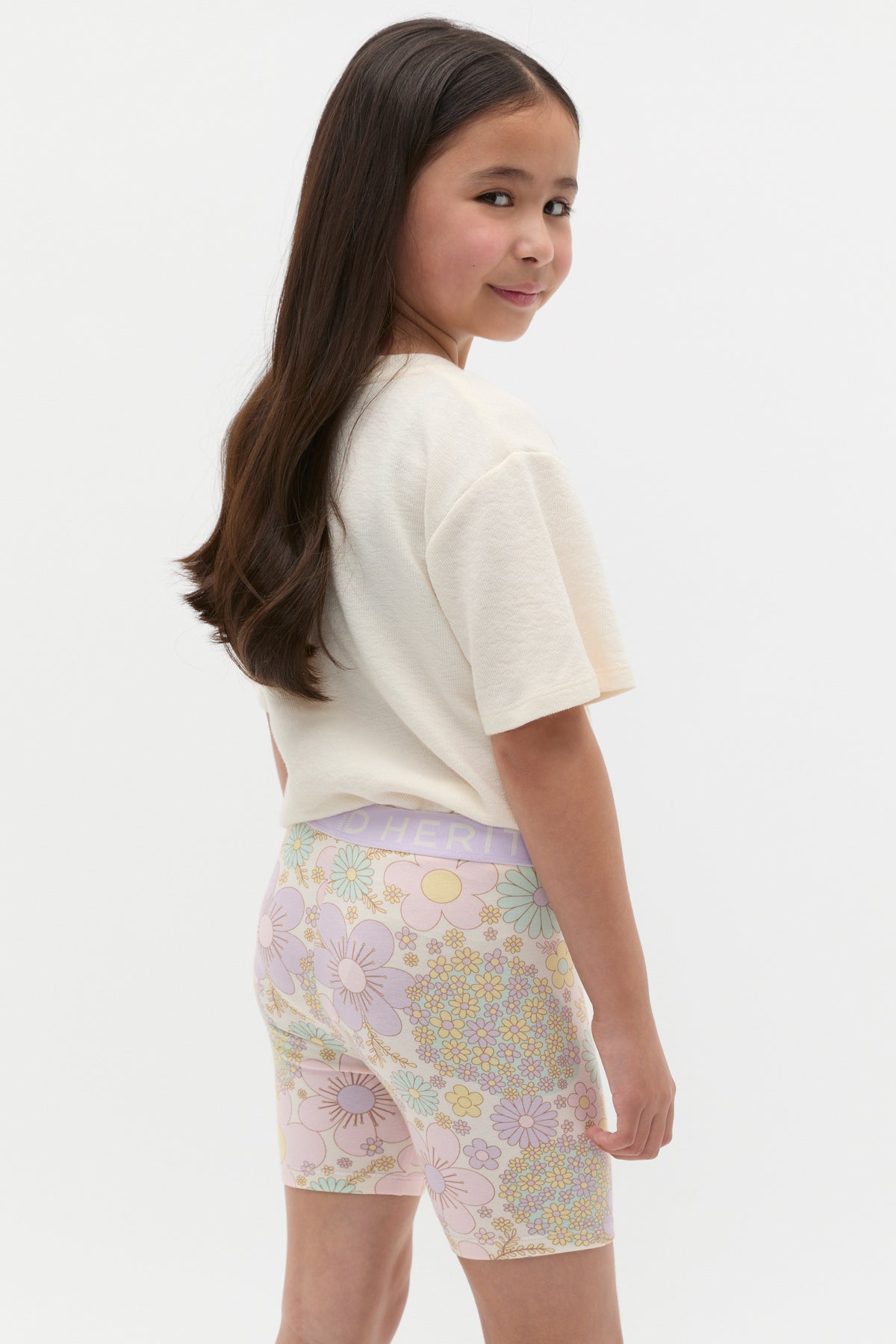 Floral Bike Short