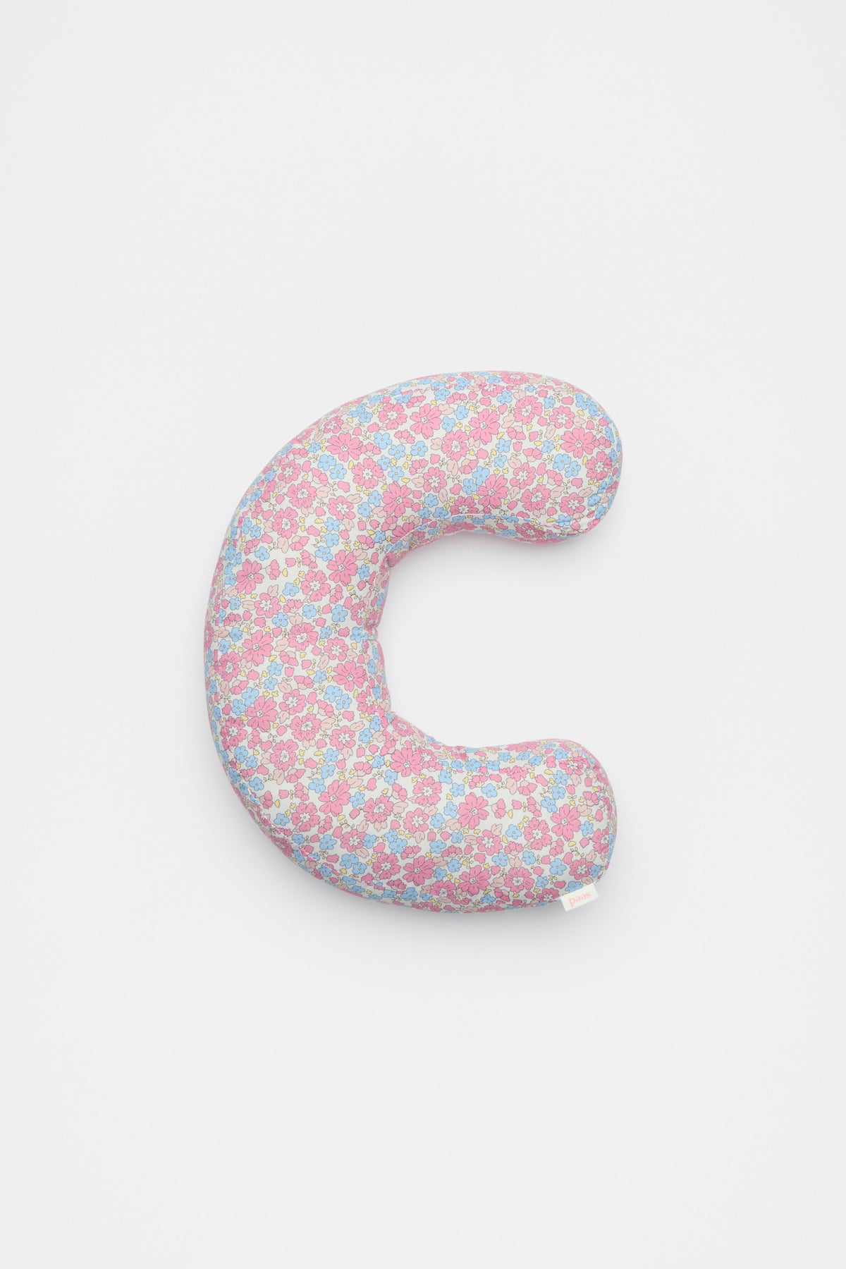 Ditsy Floral Initial Cushion