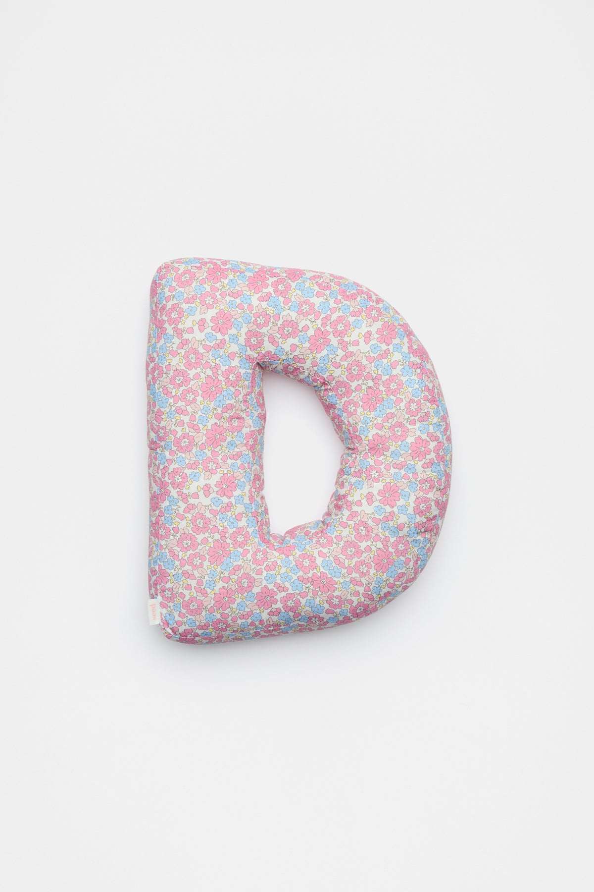 Ditsy Floral Initial Cushion