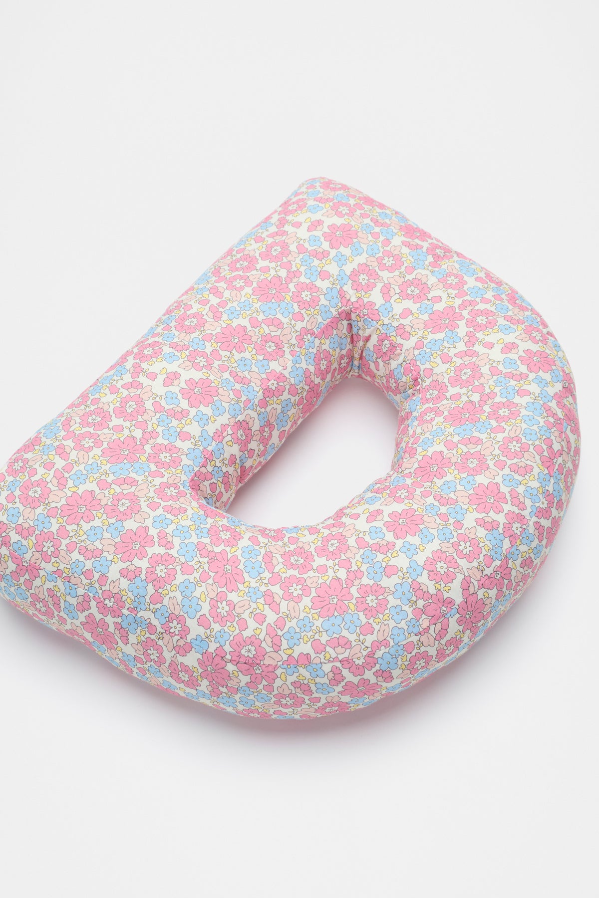Ditsy Floral Initial Cushion