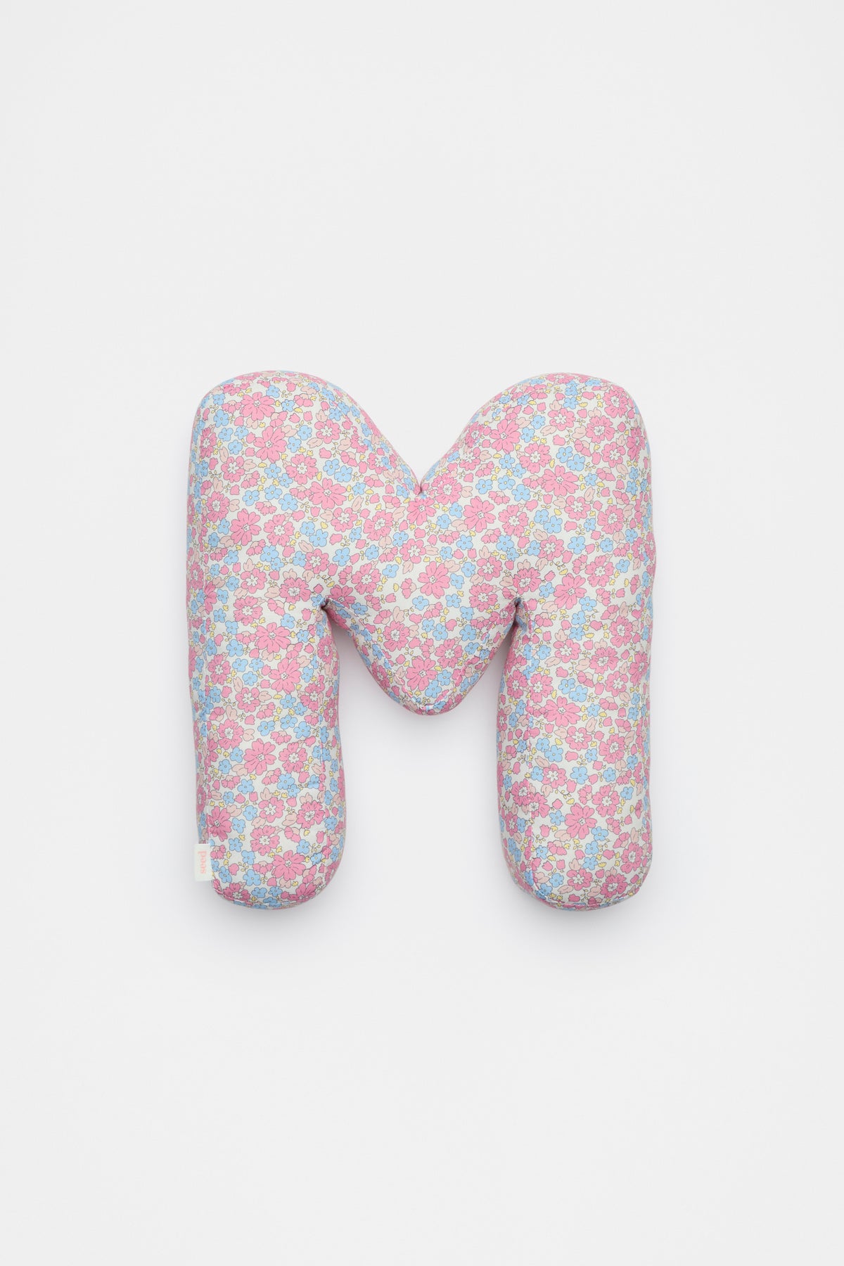 Ditsy Floral Initial Cushion