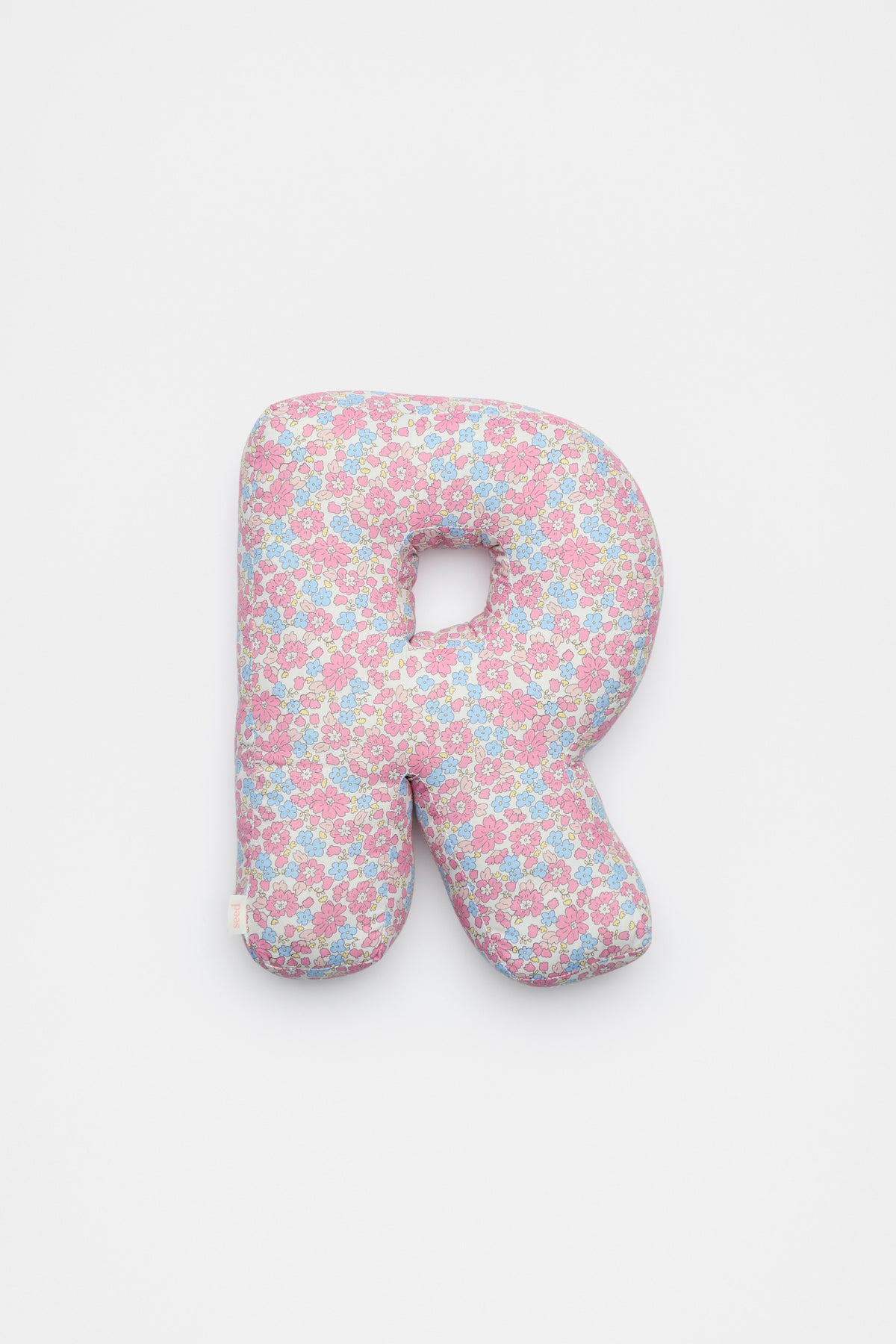 Ditsy Floral Initial Cushion