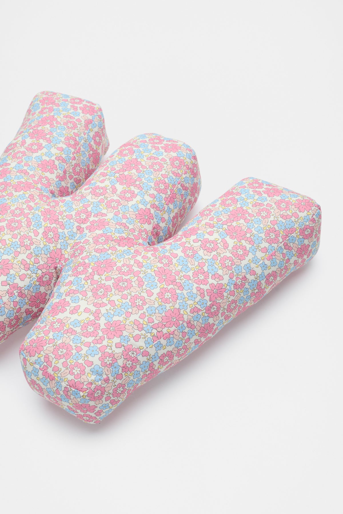 Ditsy Floral Initial Cushion