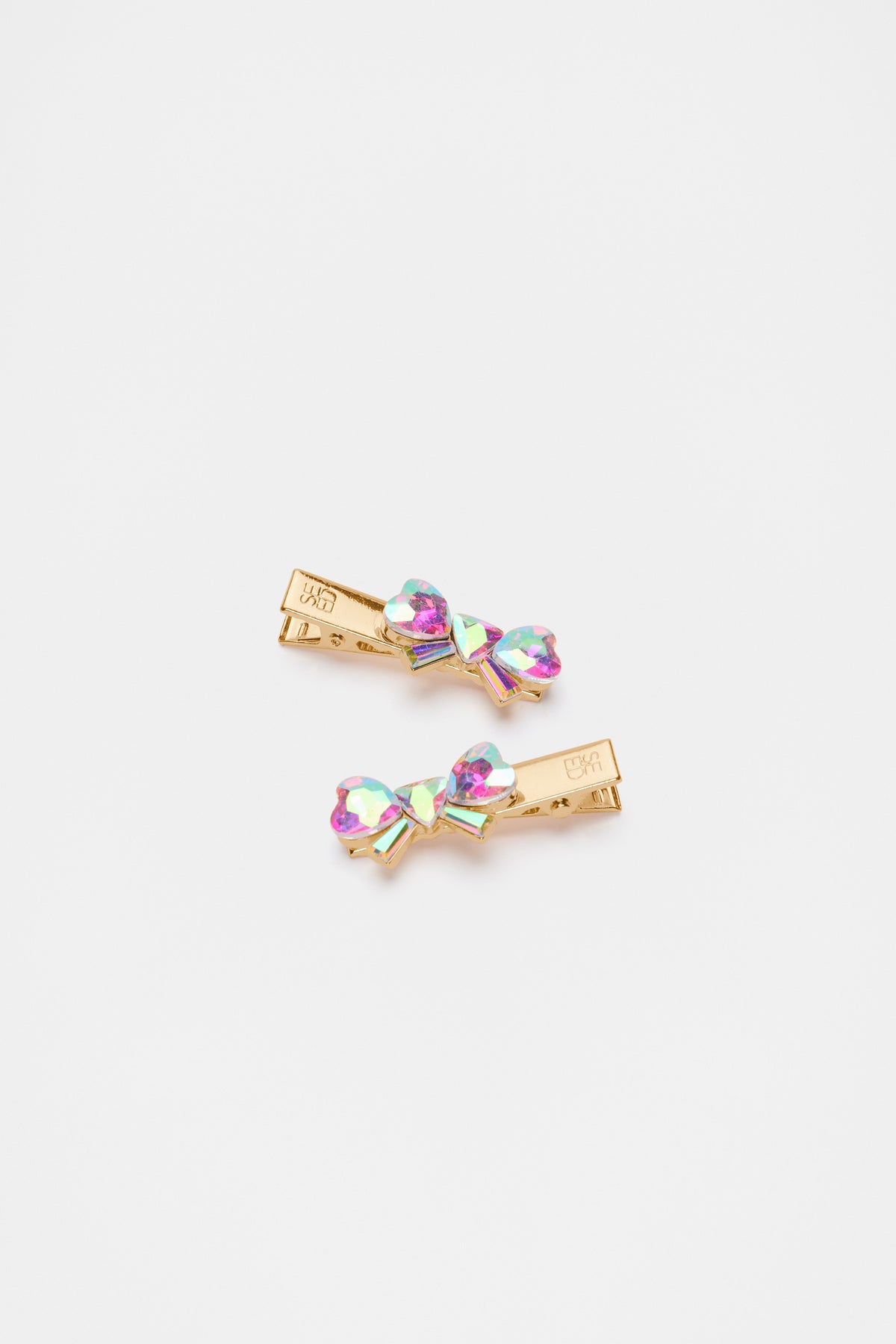 Heritage Jewel Bow Duck Clips