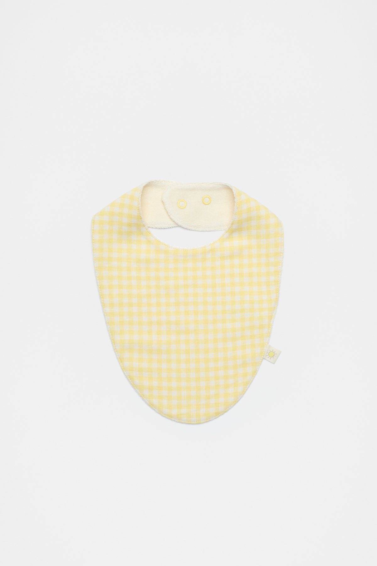 Gingham Dribble Bib