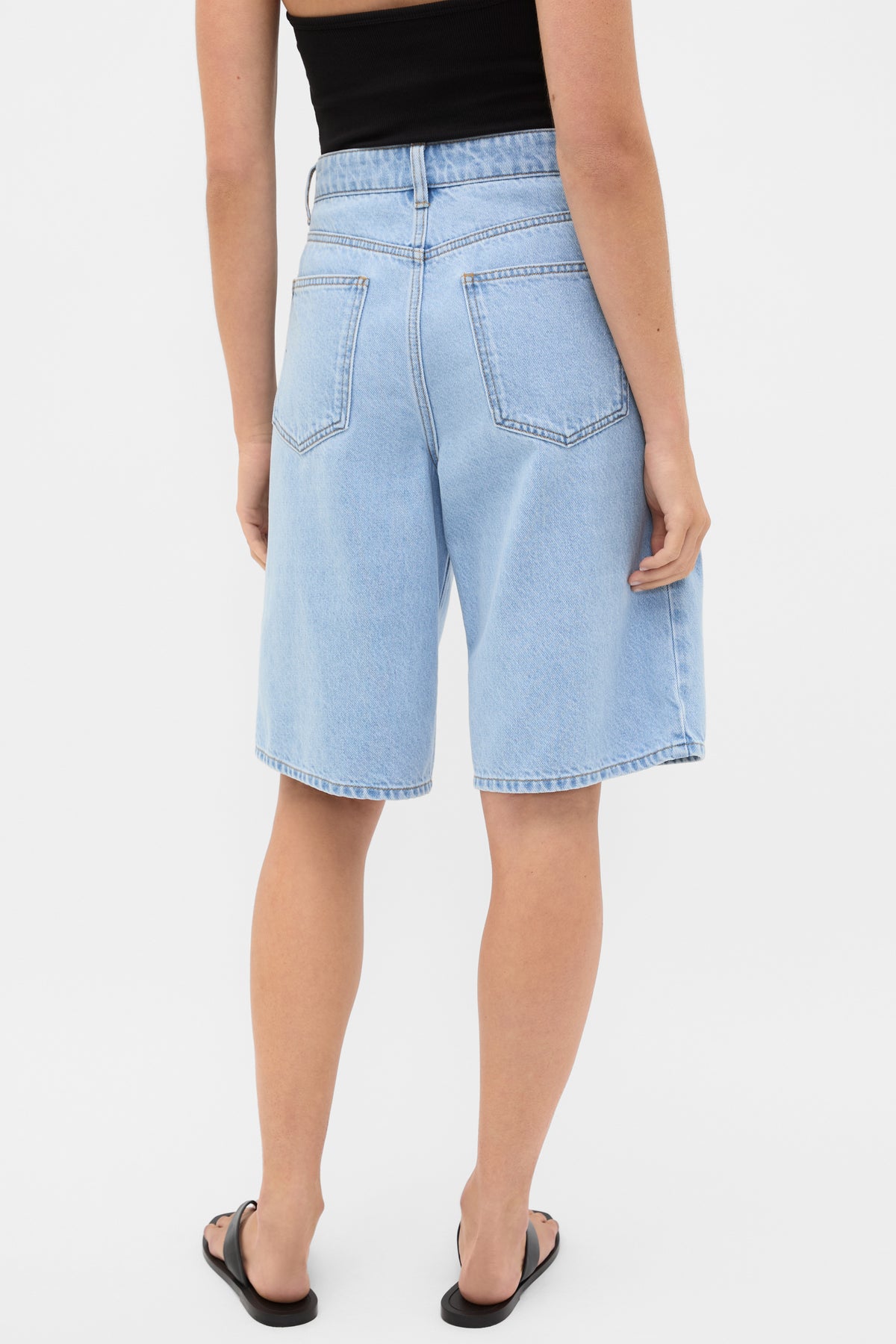 Longline Jean Short