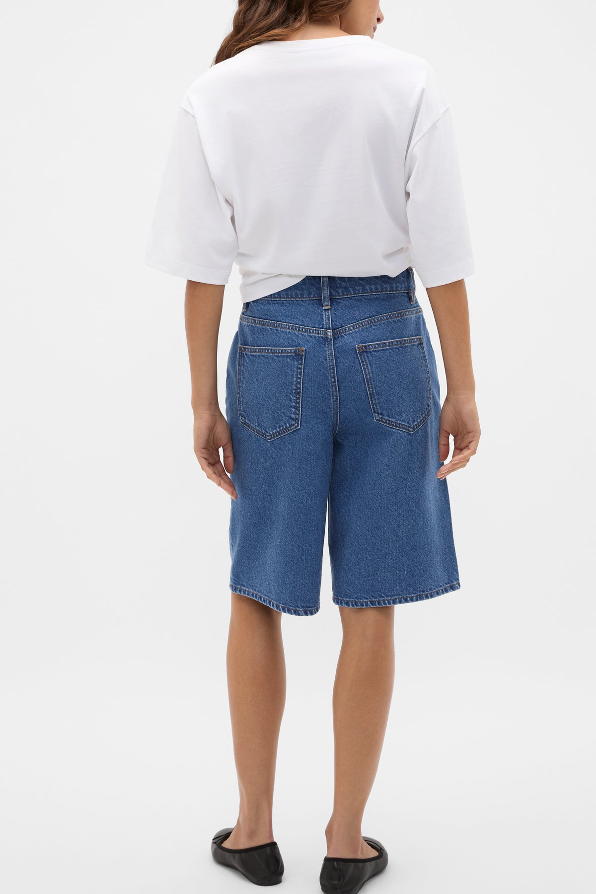 Longline Jean Short