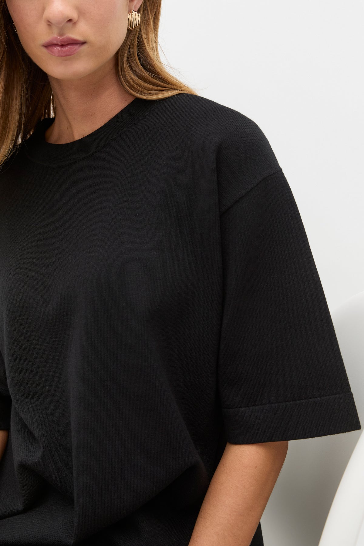 Oversized Side Split Knit