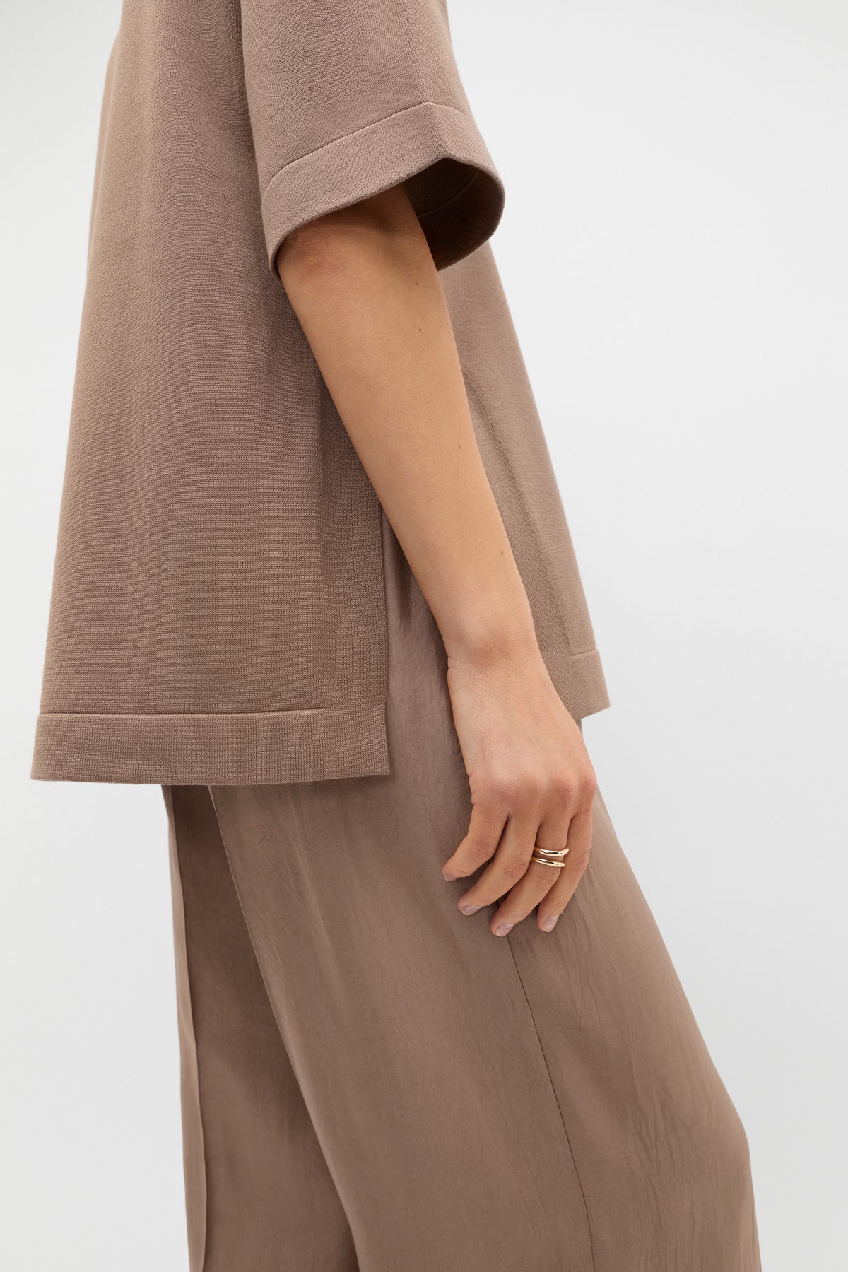 Oversized Side Split Knit