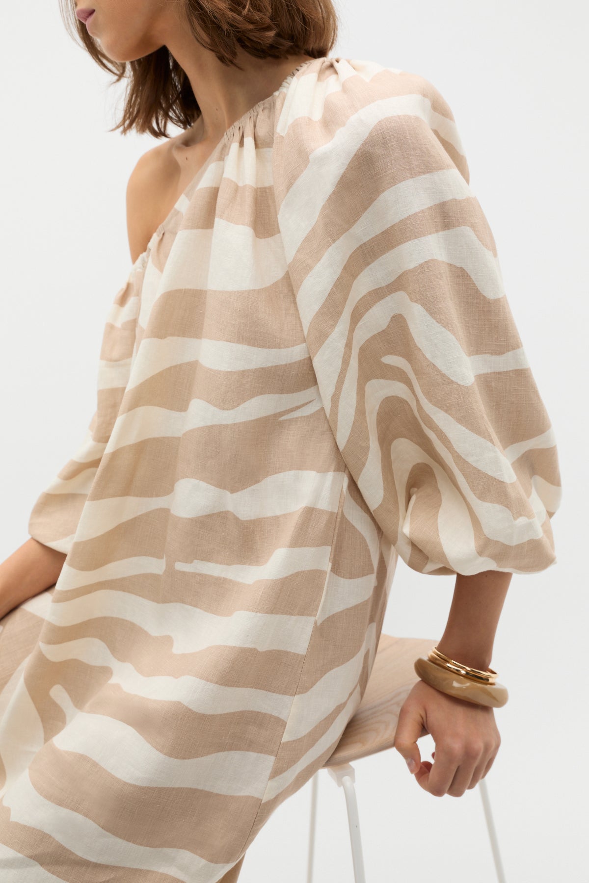 Abstract Animal Maxi Dress