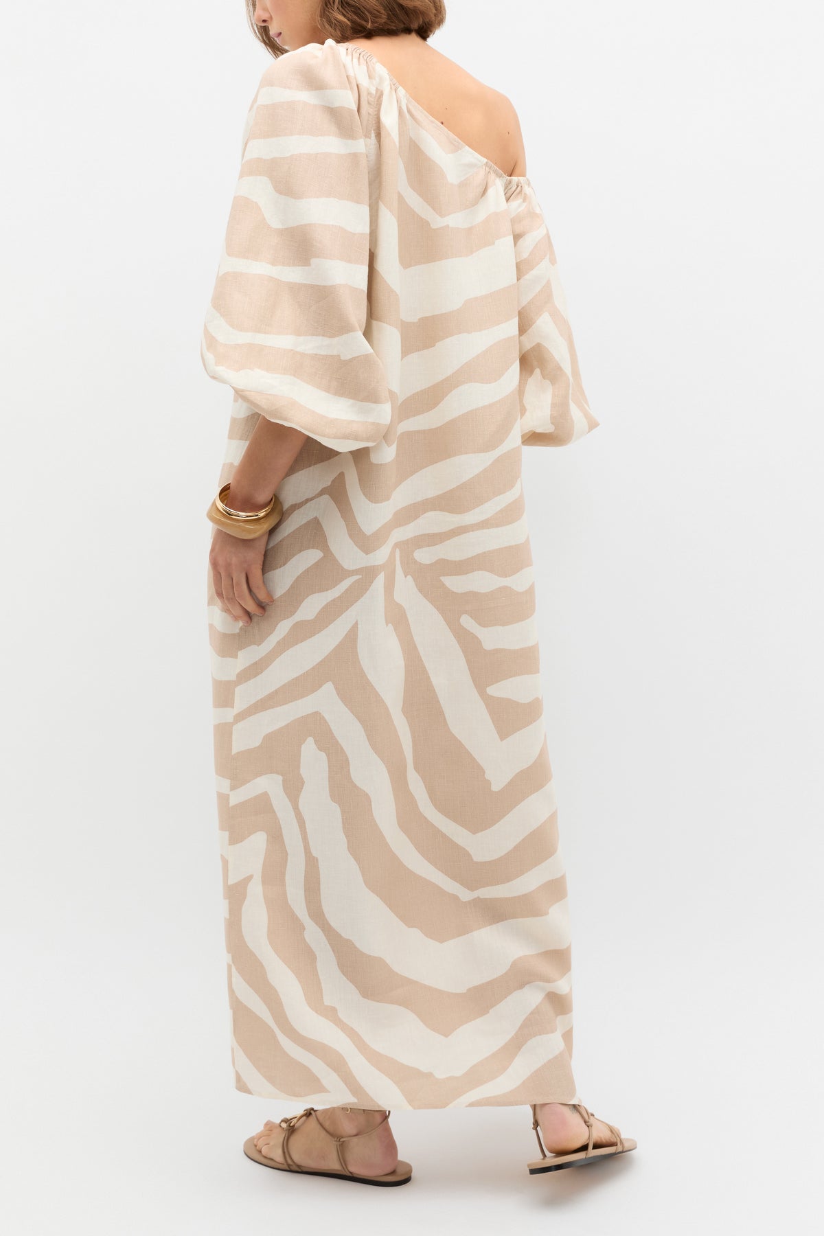 Abstract Animal Maxi Dress