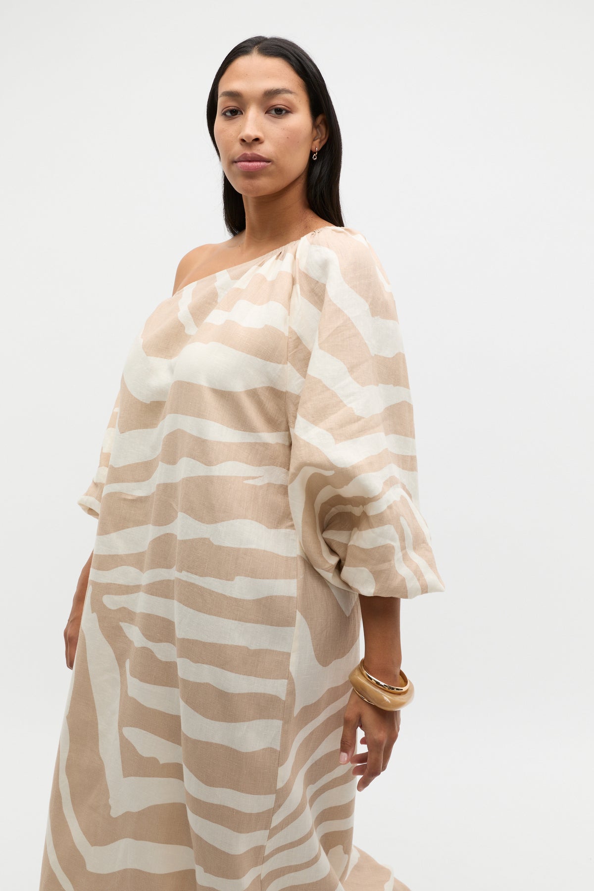 Abstract Animal Maxi Dress