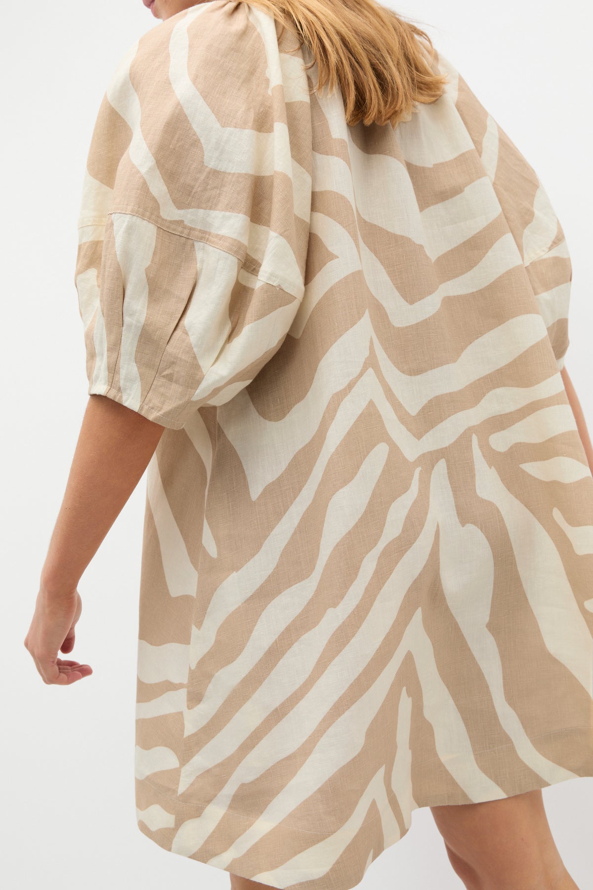 Abstract Animal Mini Dress